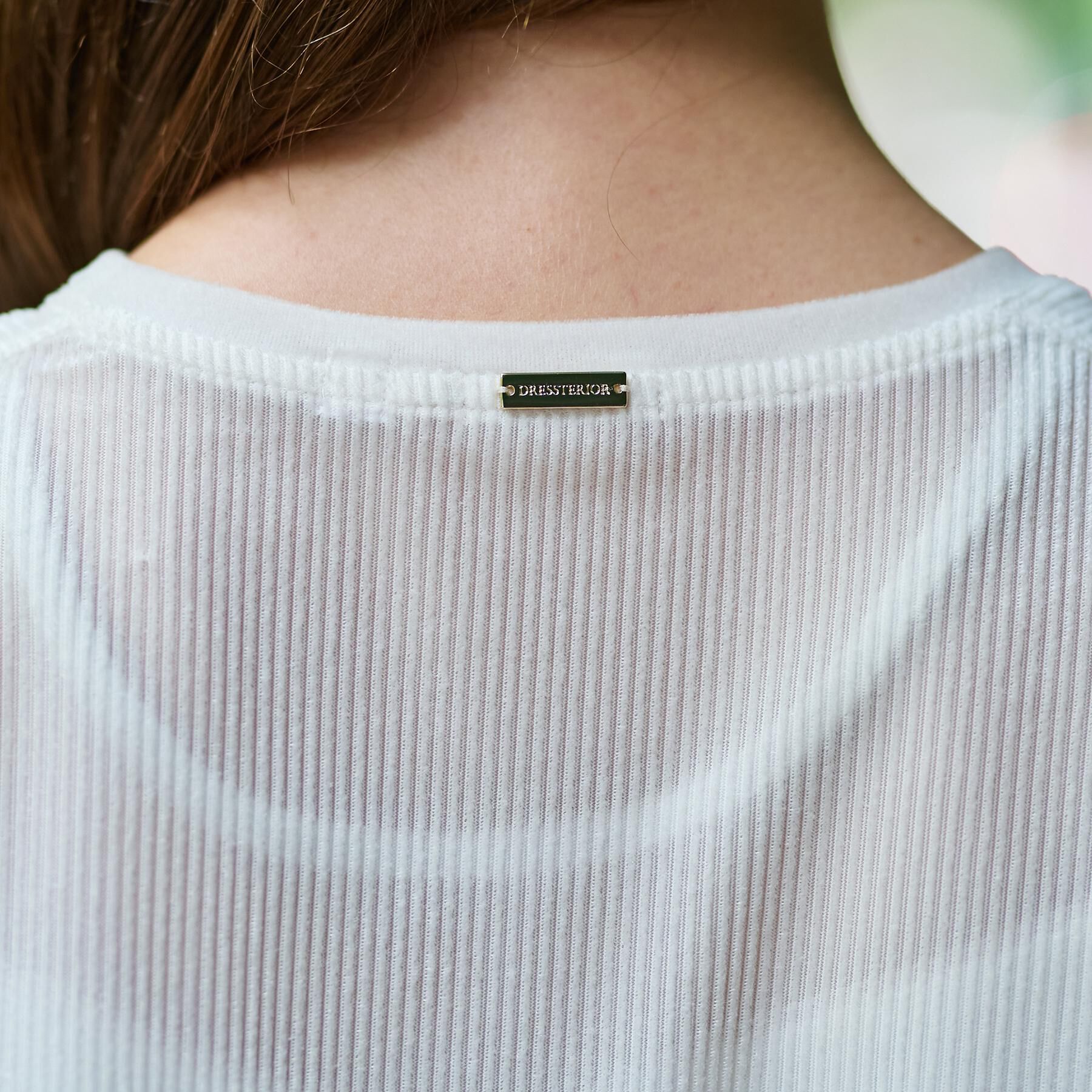 DRESSTERIOR「【洗える/リブベロア】シアーリブベロアカットソー」|Tシャツ・カットソー|