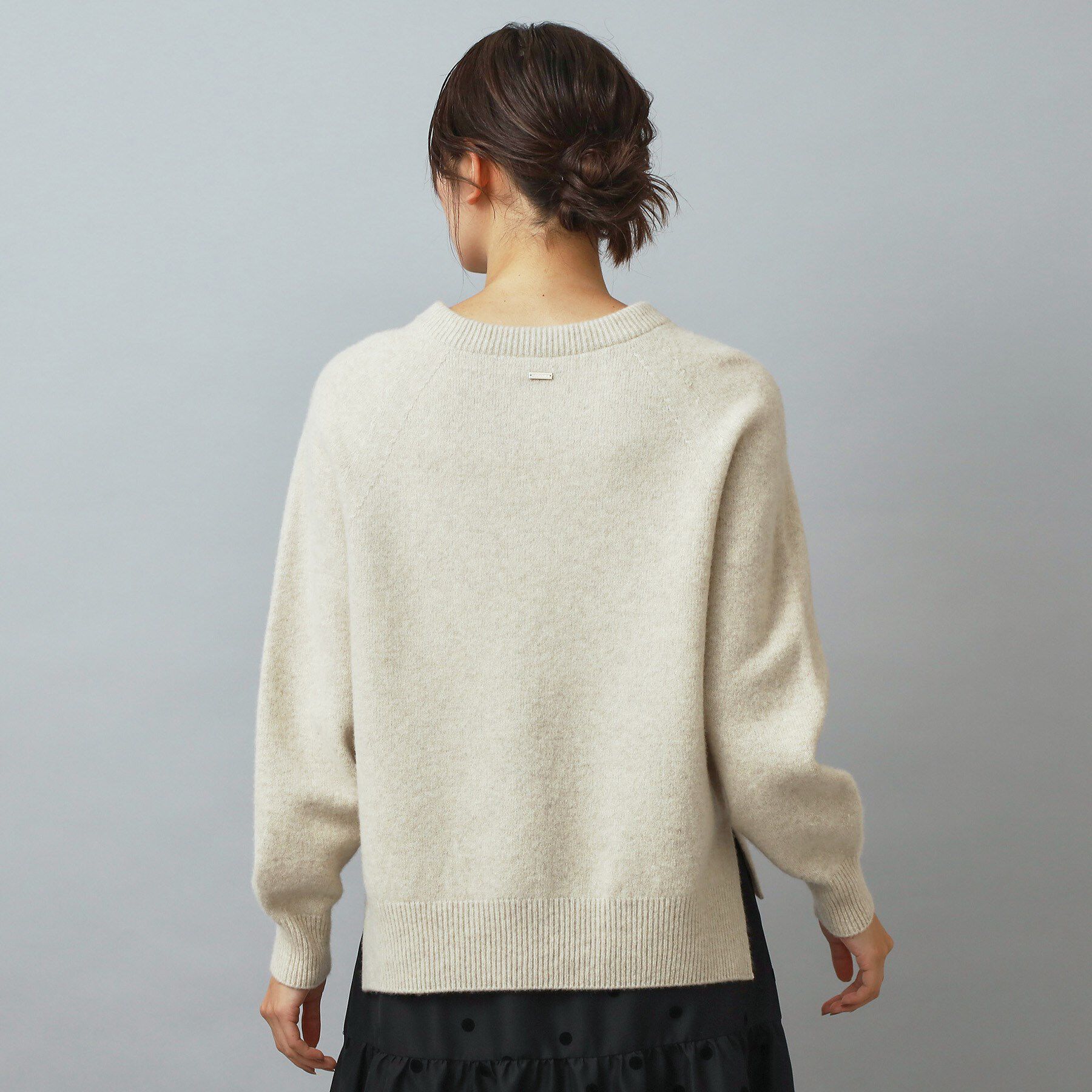 DRESSTERIOR「【otonaMUSE 11月号掲載】カシミヤブレンドクルーネックニット」|ニット・セーター|