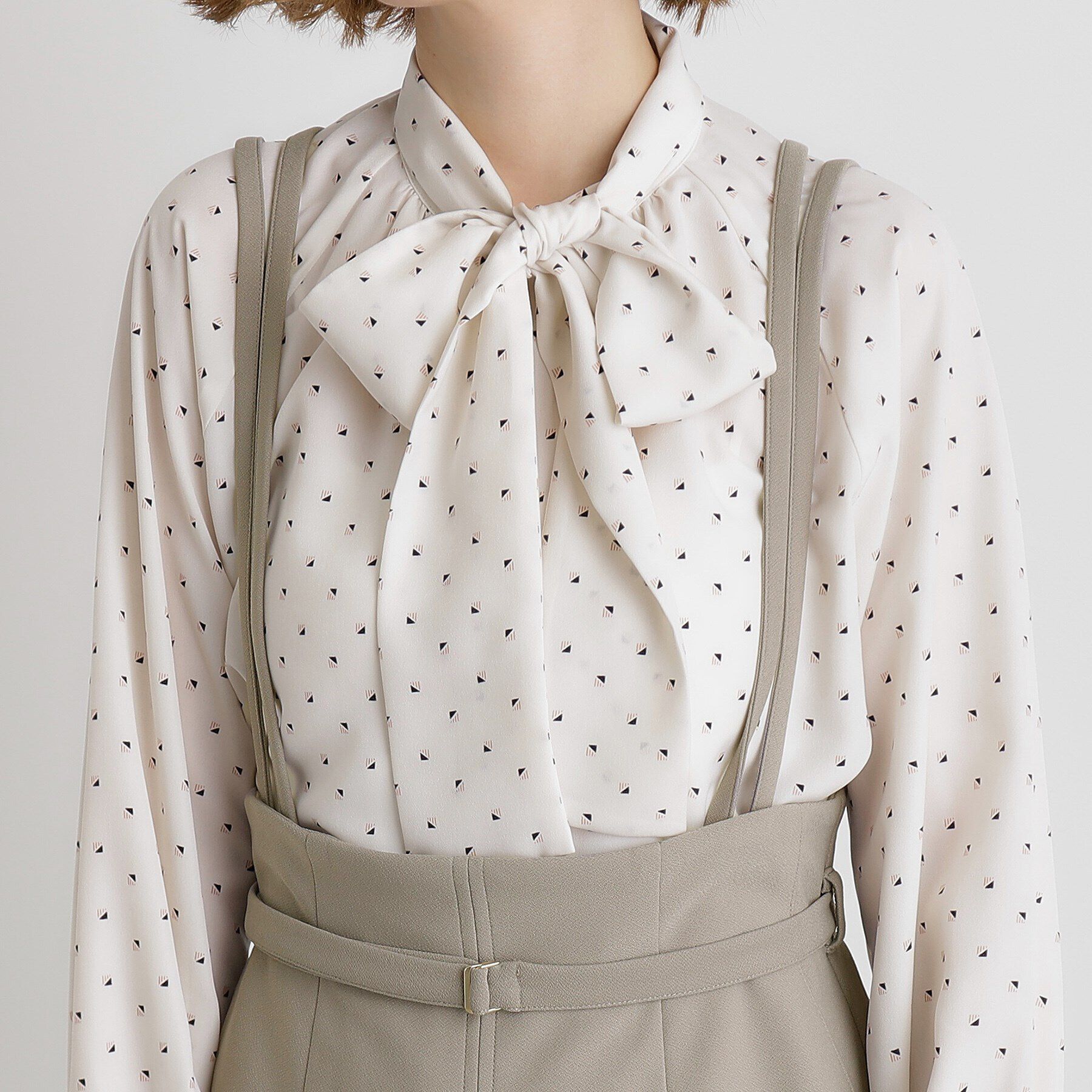 grove「取り外しストラップ付ナロースカート」|スカート|