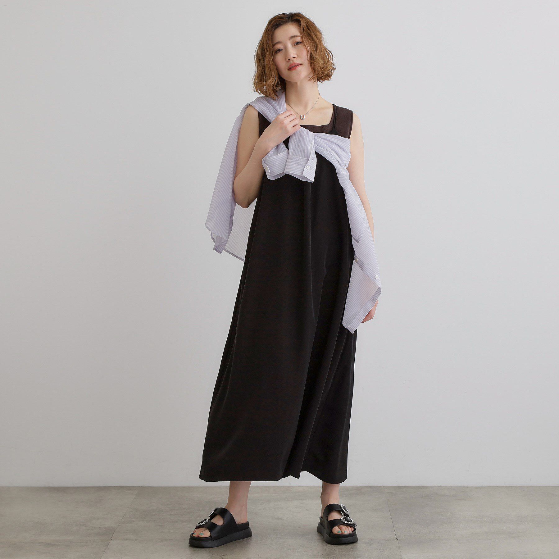 grove「たっぷりギャザーが揺れる、華やかなキャミワンピース」|ワンピース|