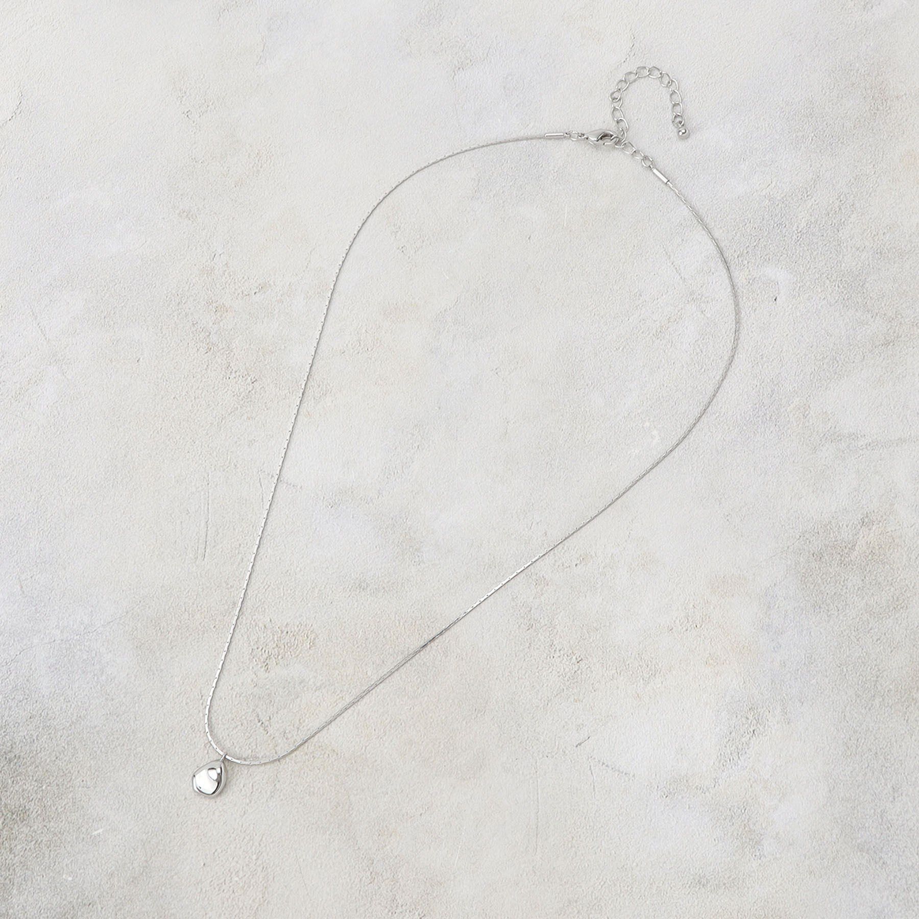 grove「メタルストーンショートネックレス」|ネックレス|