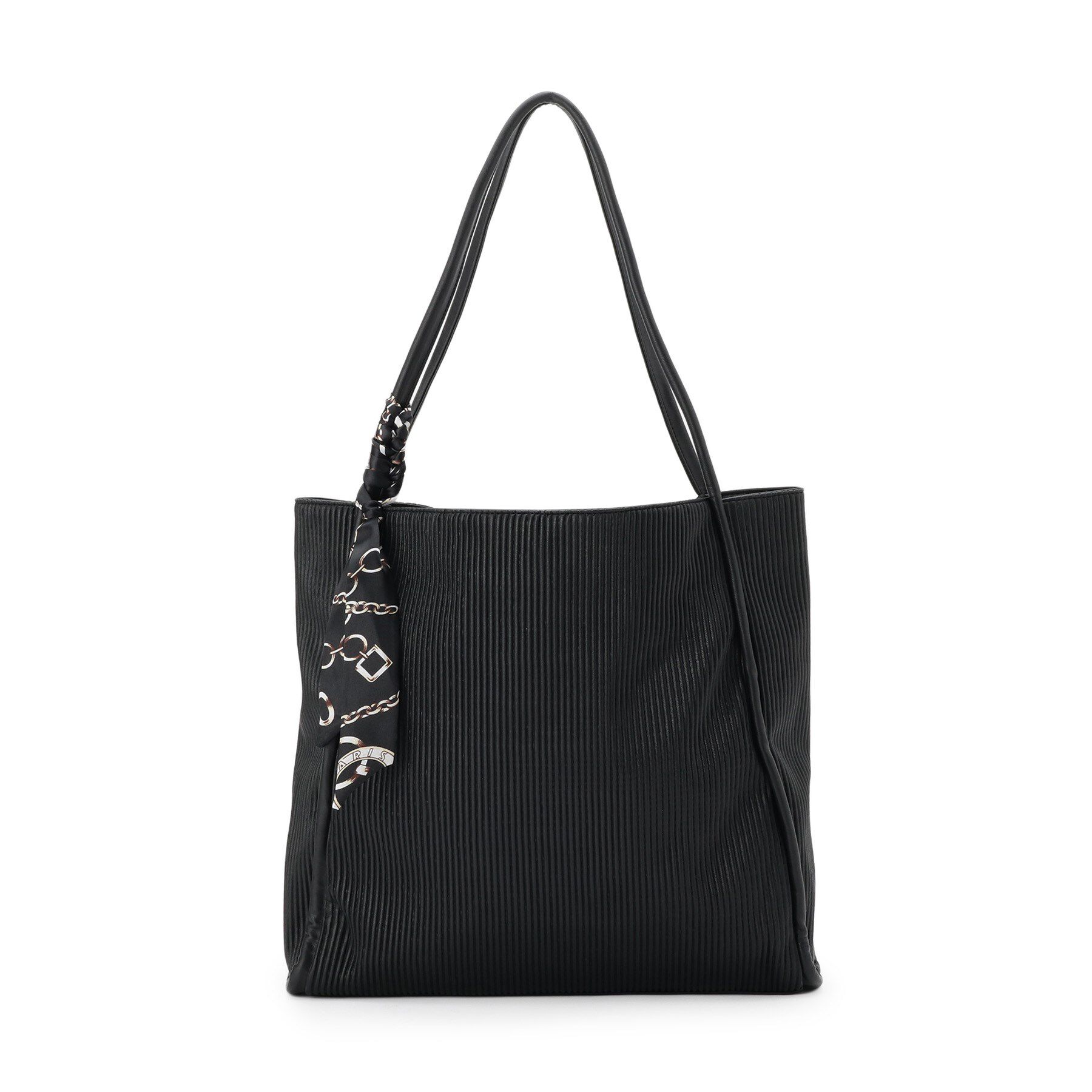 grove「【A4】プリーツスカーフ付トート」|トートバッグ|