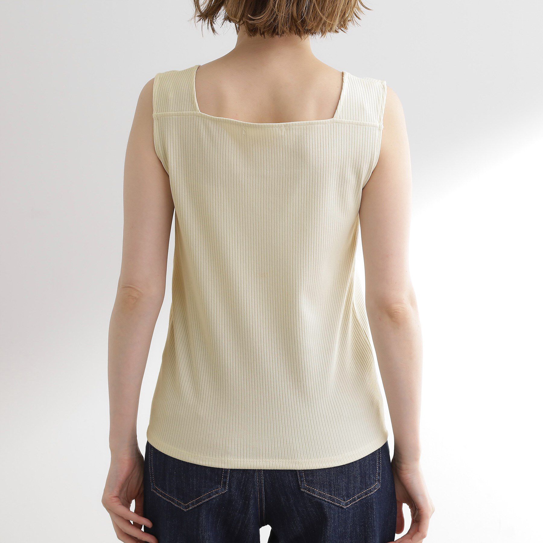 grove「シアードッキングタンクトップ」|キャミソール|