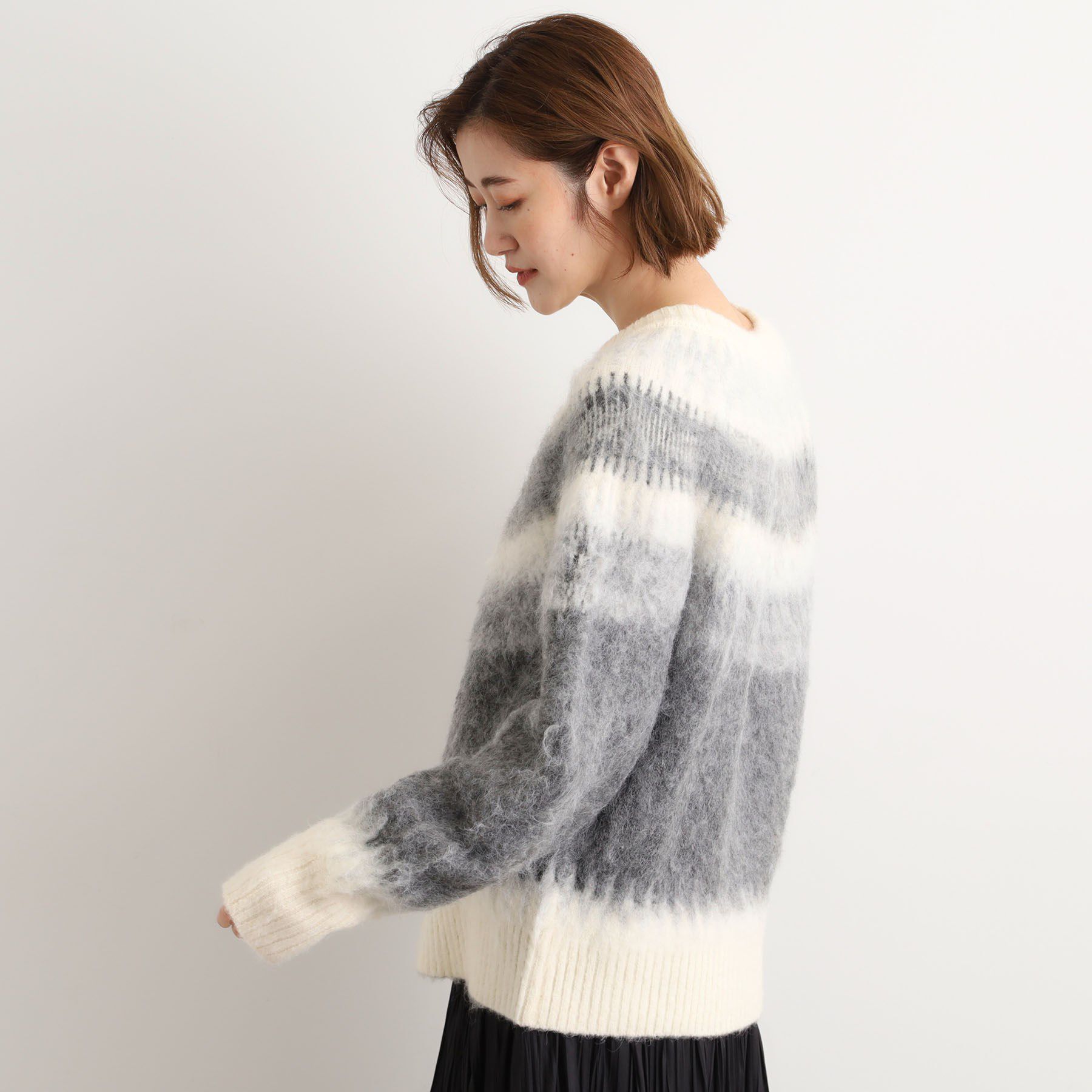 grove「求心柄ジャカードニットカーディガン」|カーディガン|