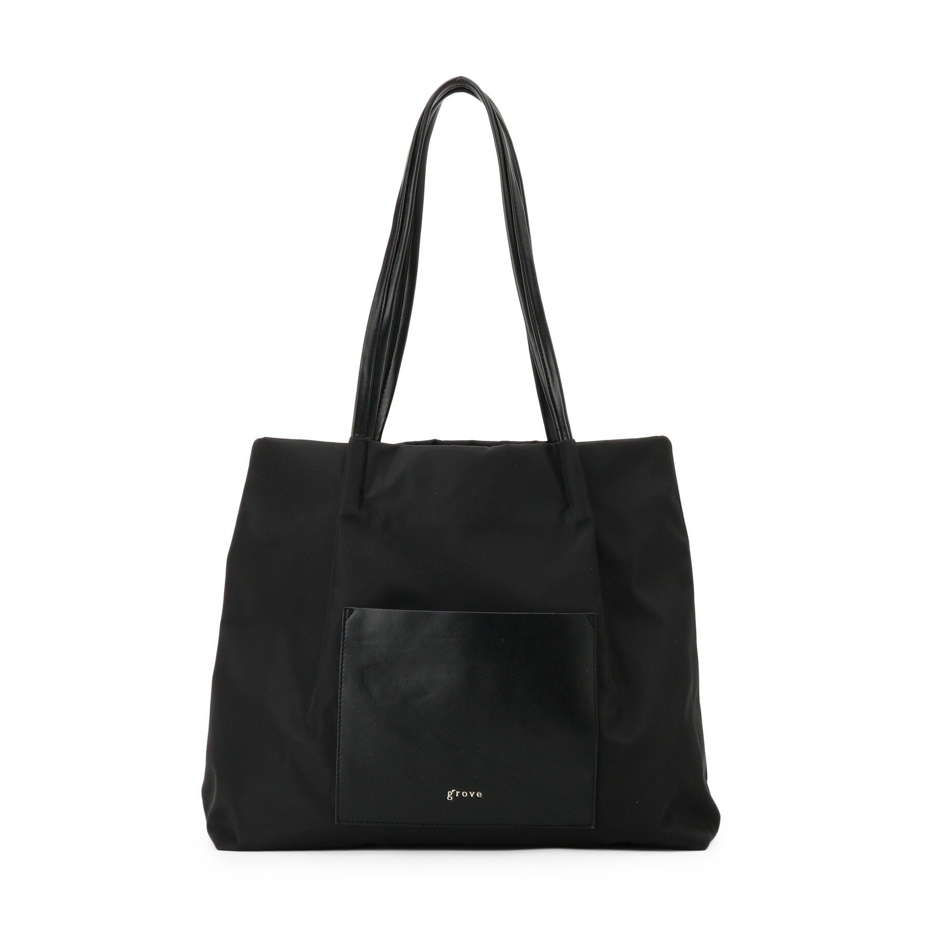 grove「【A4】タックポケ3層トート」|トートバッグ|