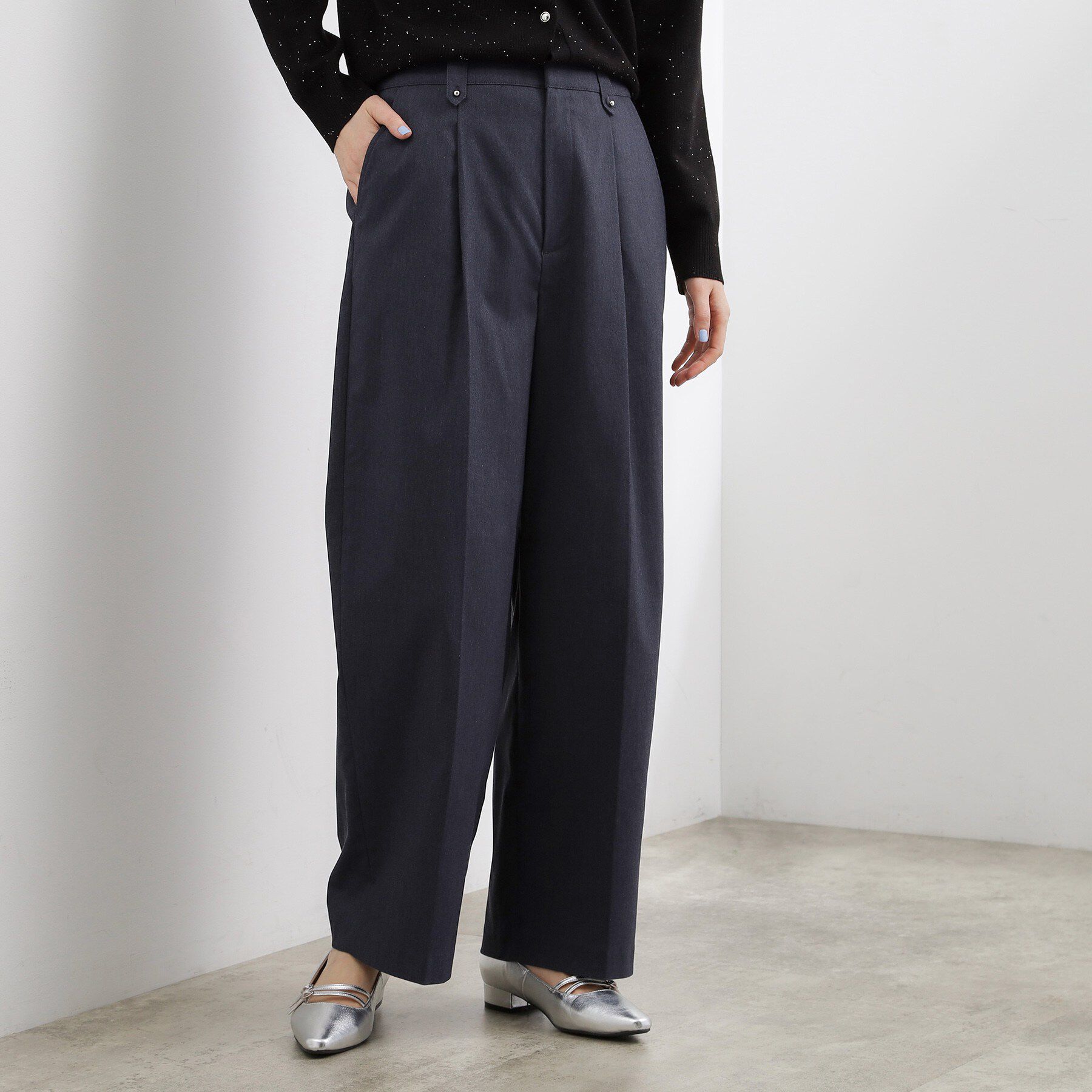 grove「きれい見えと快適さを両立する　春夏対応ワイドパンツ」|その他|デニムライク(093