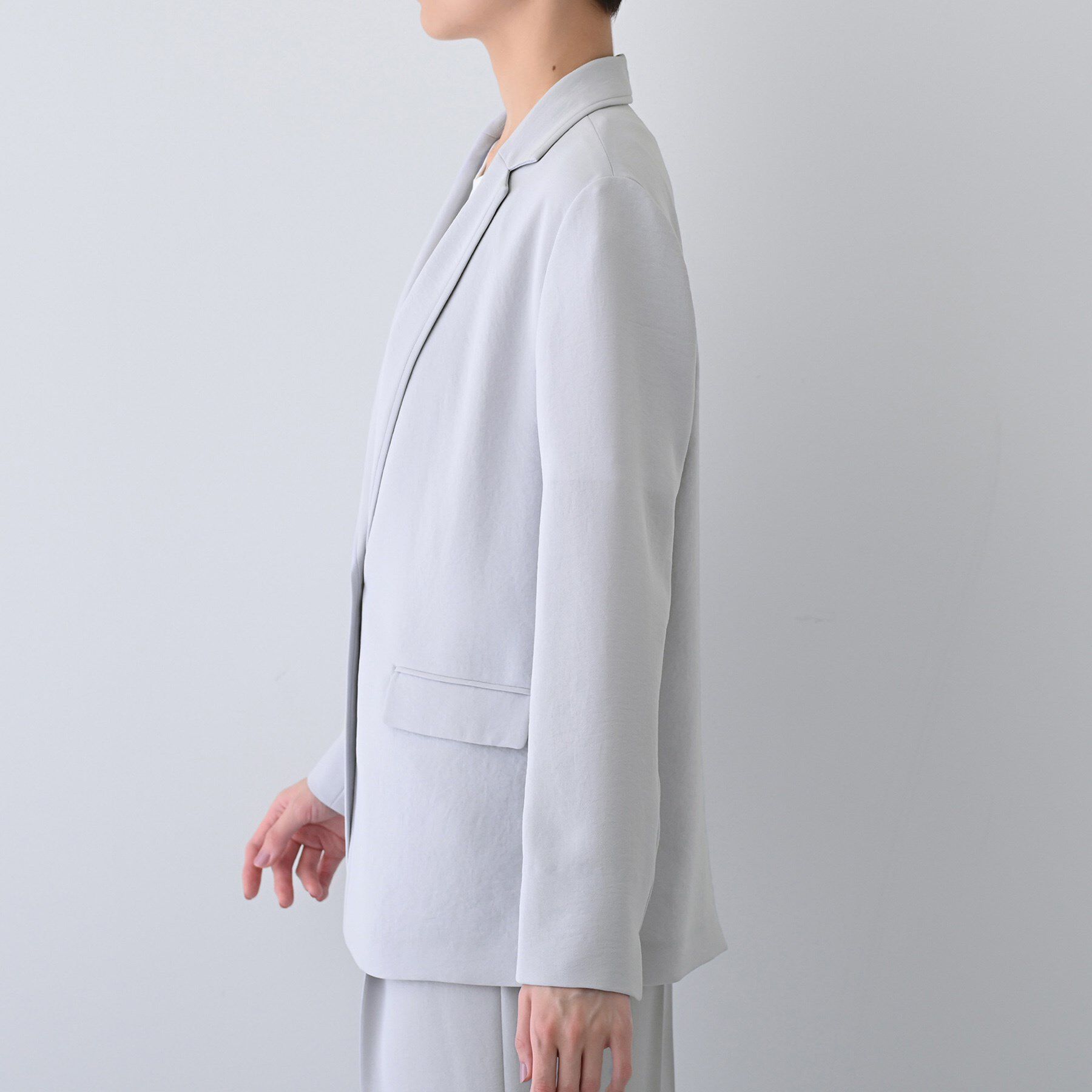 INDIVI「【着る日傘/遮熱/UVケア】ナローテーラードカラージャケット」|スーツ|