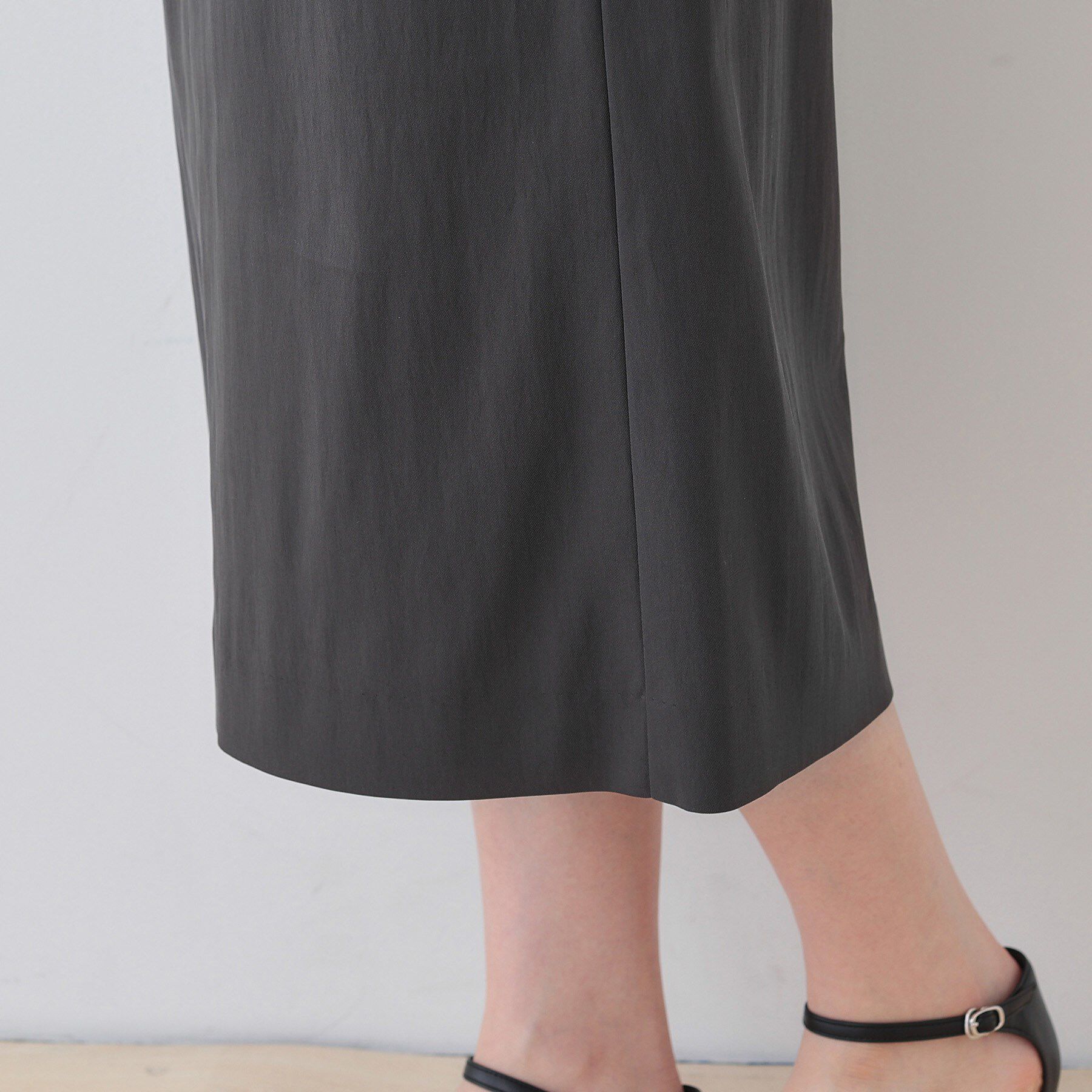 INDIVI「【洗える／SETUP可能／UVケア】ストレートラインスカート」|スカート|