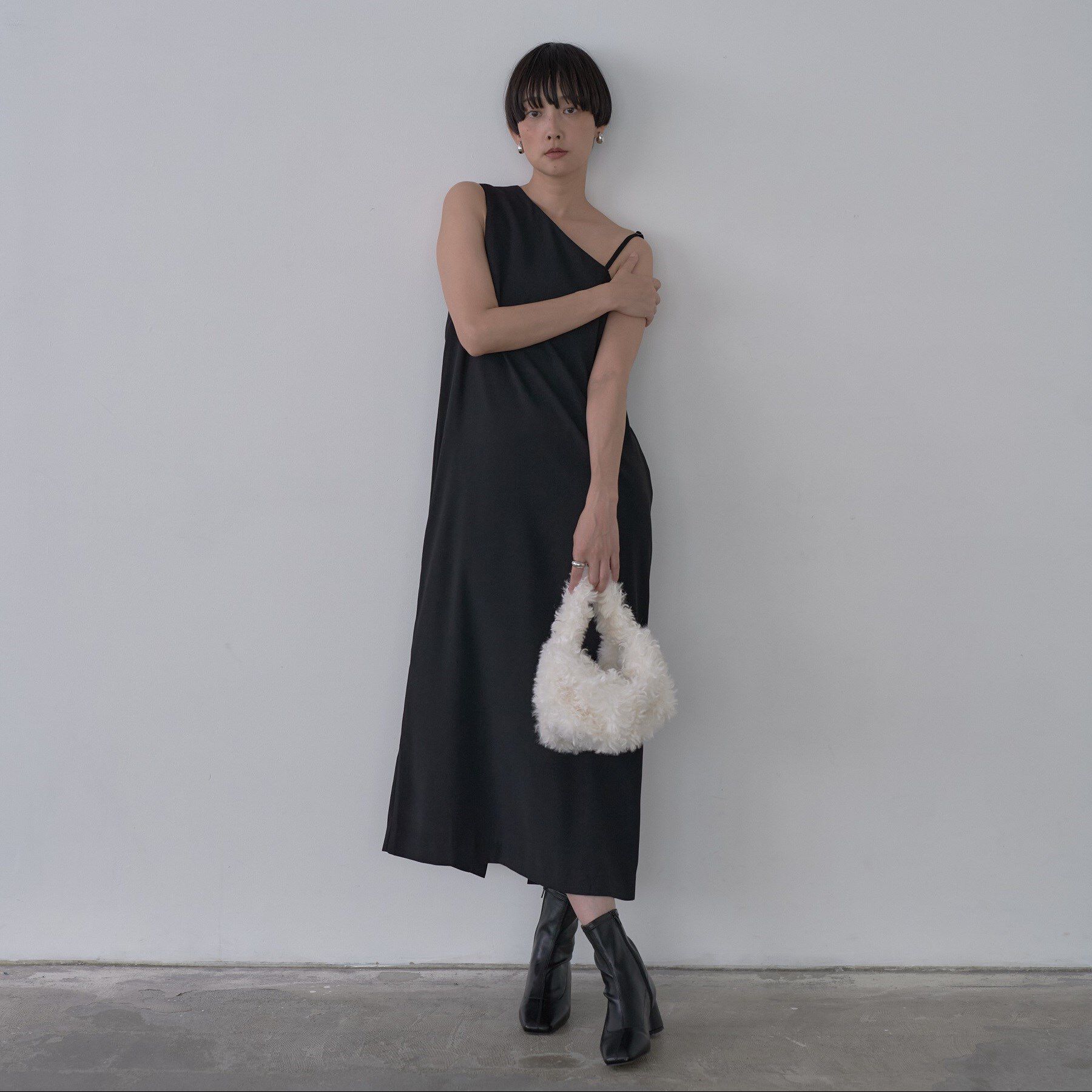 GALLEST「フェイクファーマイクロバッグ」|ハンドバッグ|