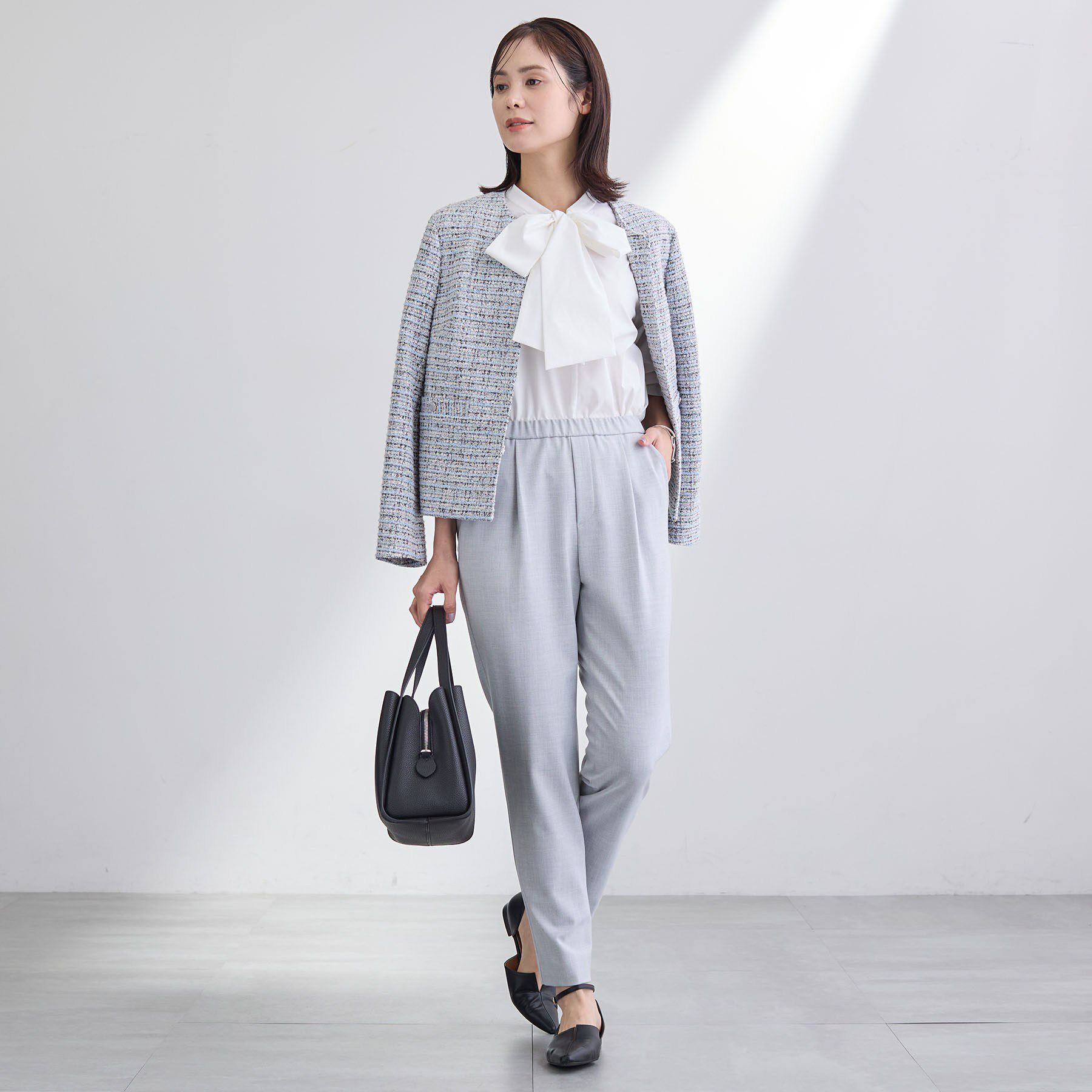 INDIVI「【洗える／裏起毛】ストレッチウォームパンツ」|その他|