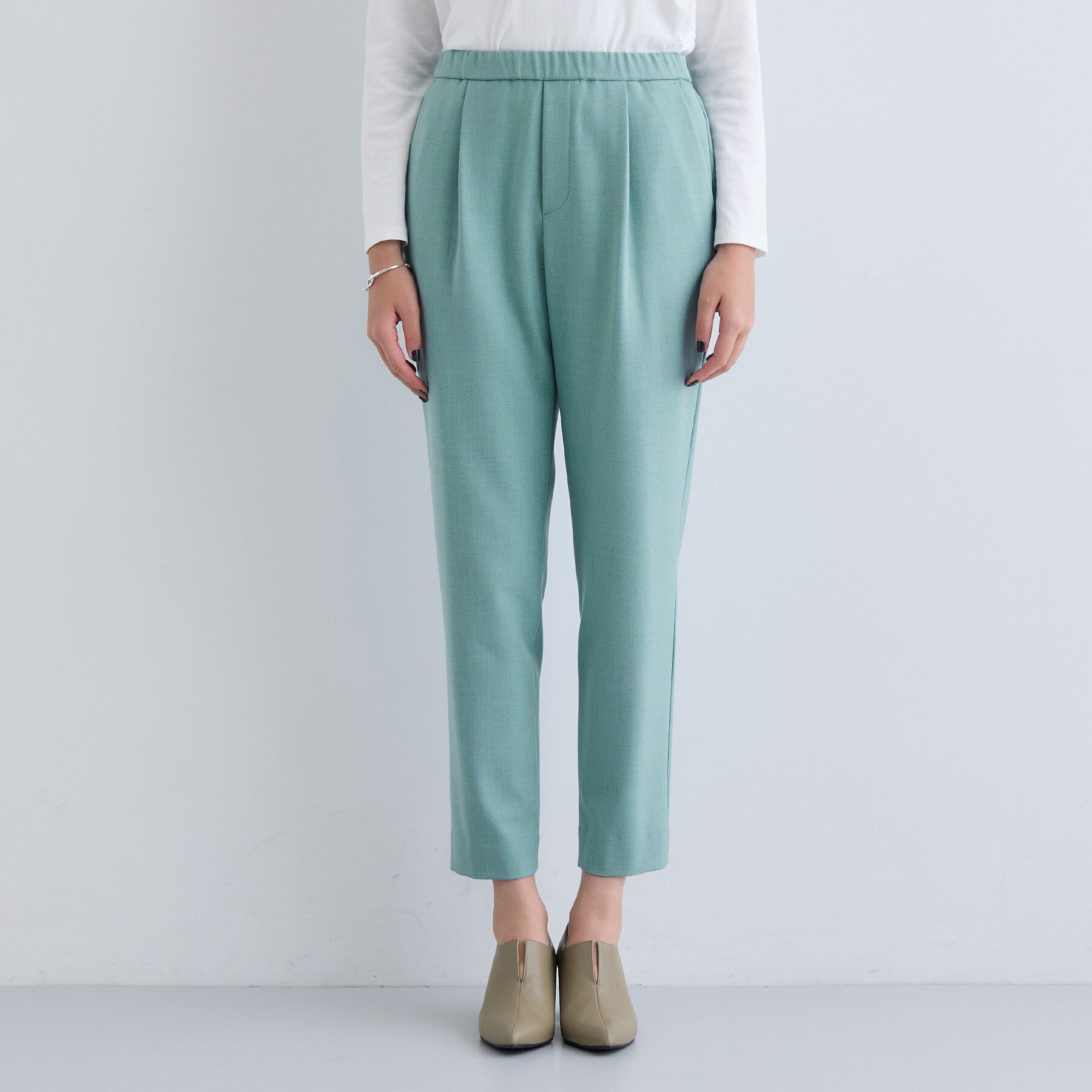 INDIVI「【洗える／裏起毛】ストレッチウォームパンツ」|その他|