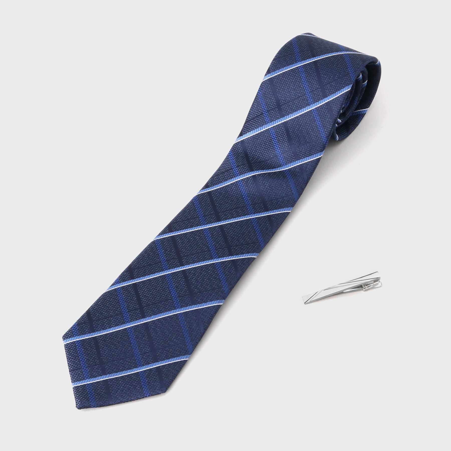 TAKEO KIKUCHI「「成人・入学・入社お祝い」ネクタイ&タイバー ギフトセット」|ネクタイ・蝶ネクタイ|