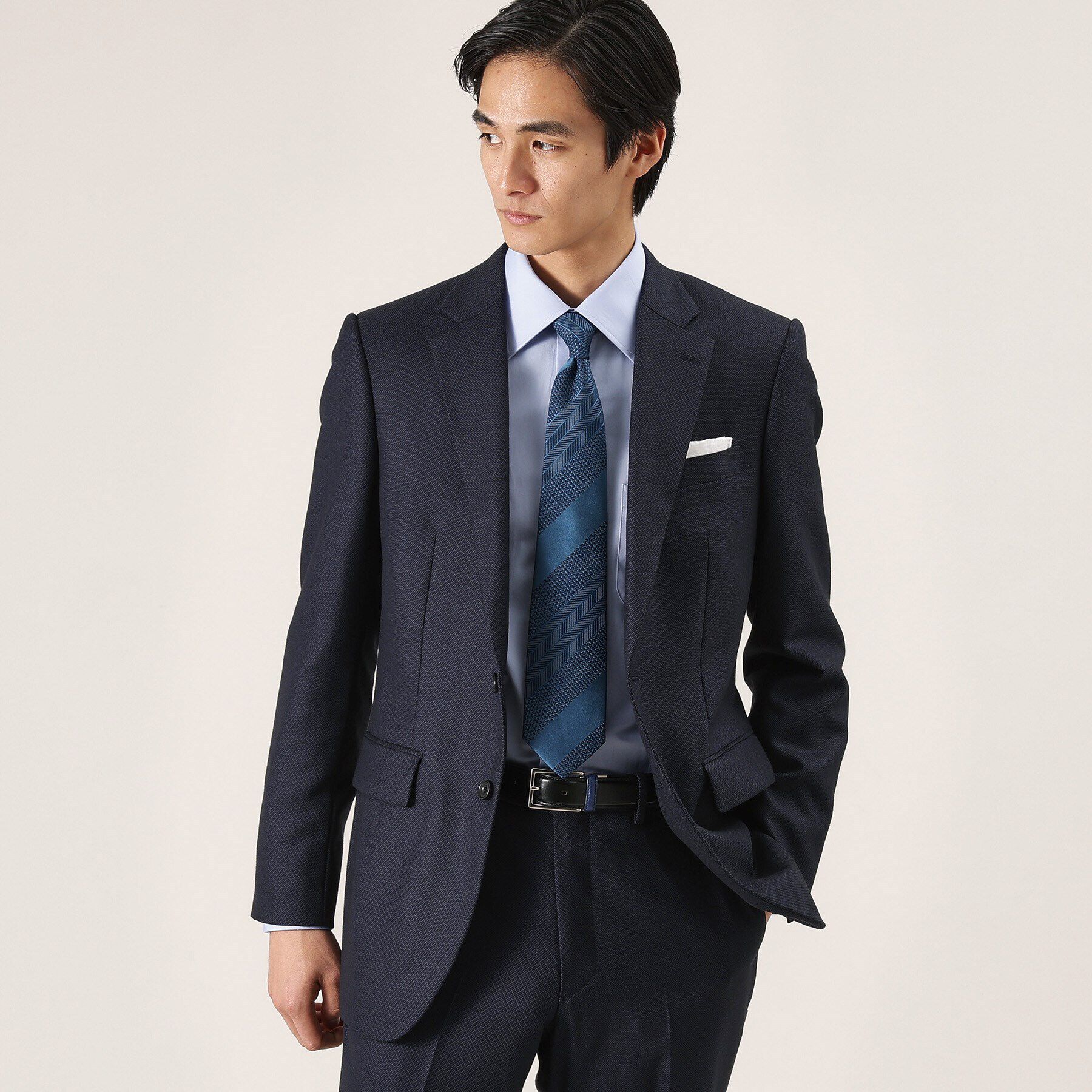 TAKEO KIKUCHI「【Made in JAPAN】番千鳥（つがいちどり）ERIシルク ネクタイ」|ネクタイ・蝶ネクタイ|