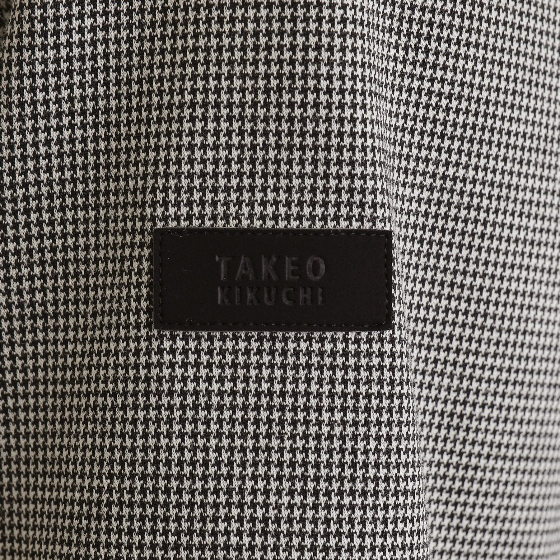 TAKEO KIKUCHI「千鳥柄ポロシャツ」|ポロシャツ|