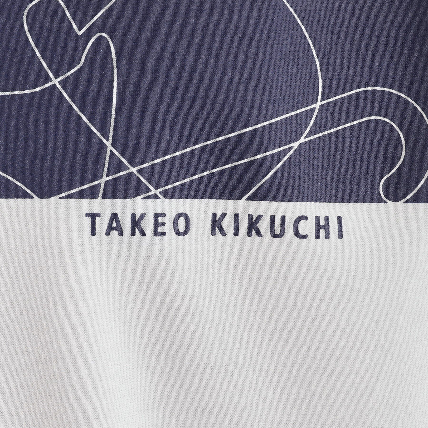 TAKEO KIKUCHI「バープリントポンチTシャツ」|Tシャツ・カットソー|