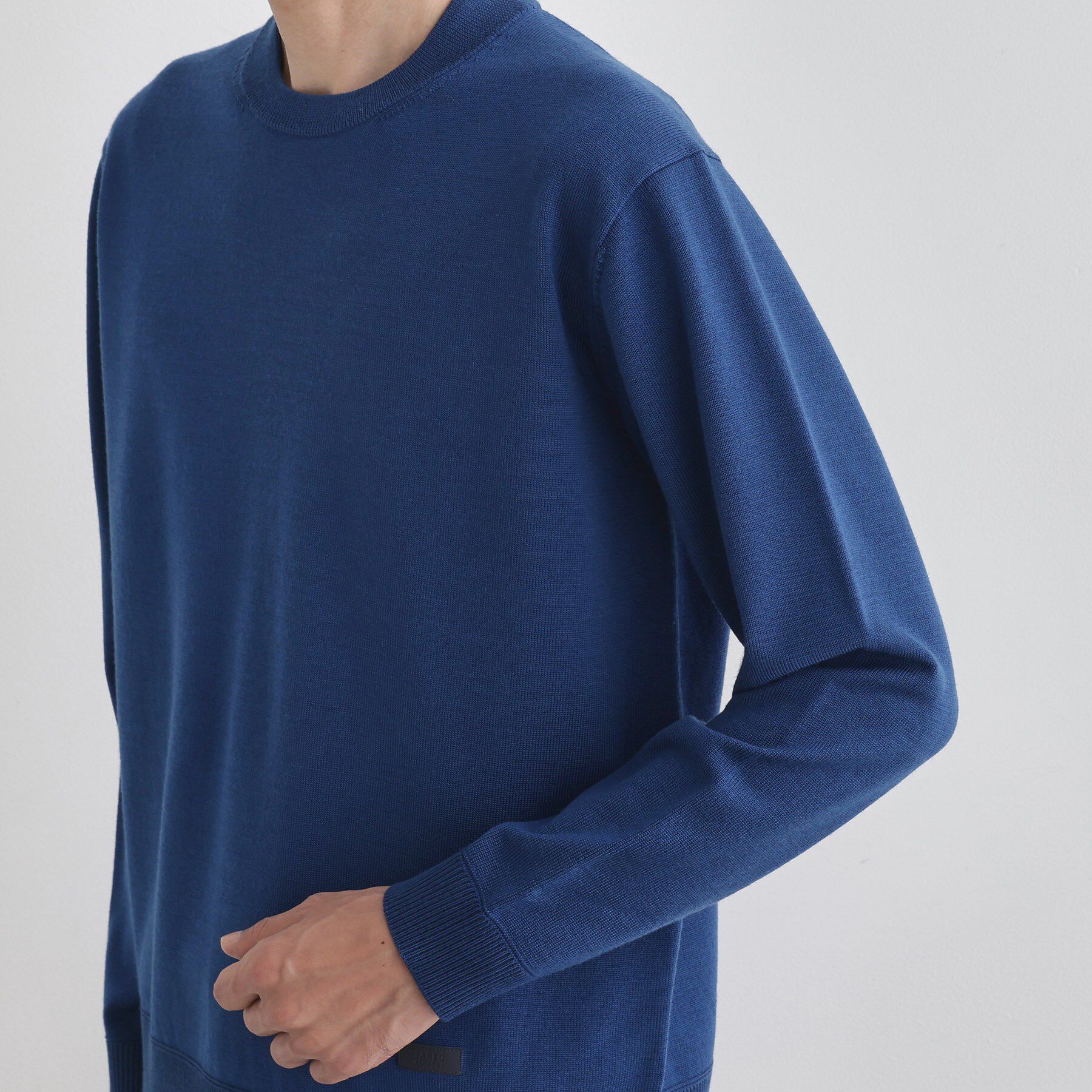 TAKEO KIKUCHI「【Sサイズ～】アンチピリング テーラードネック ニット」|ニット・セーター|