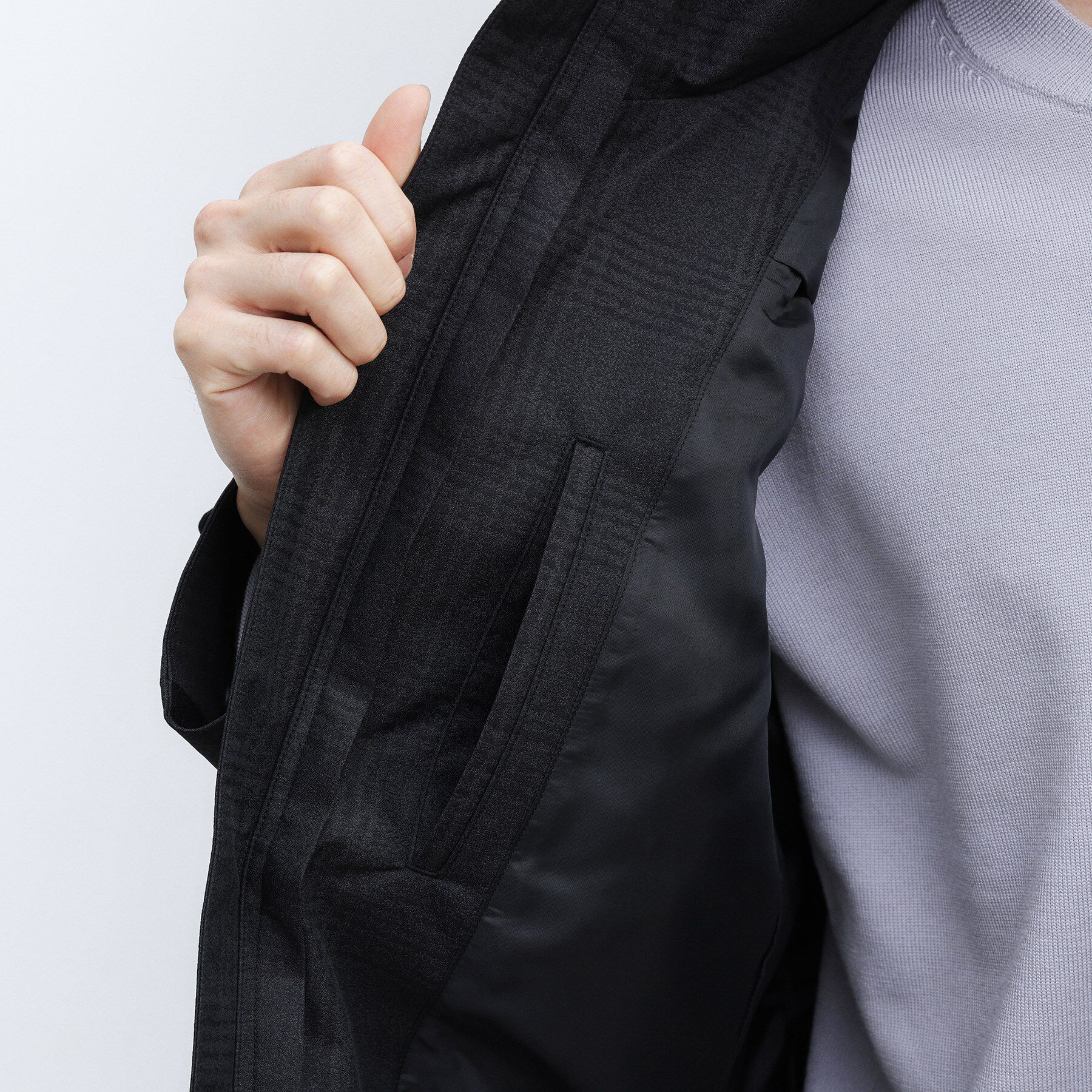 TAKEO KIKUCHI「【3WAY】グレンチェック ダウンライナー ブルゾン」|ブルゾン・スタジャン|