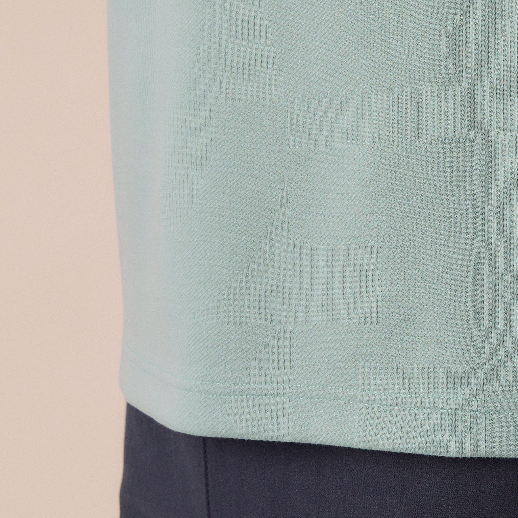 TAKEO KIKUCHI「【尾州ファブリック】ジャガードカットソー」|Tシャツ・カットソー|