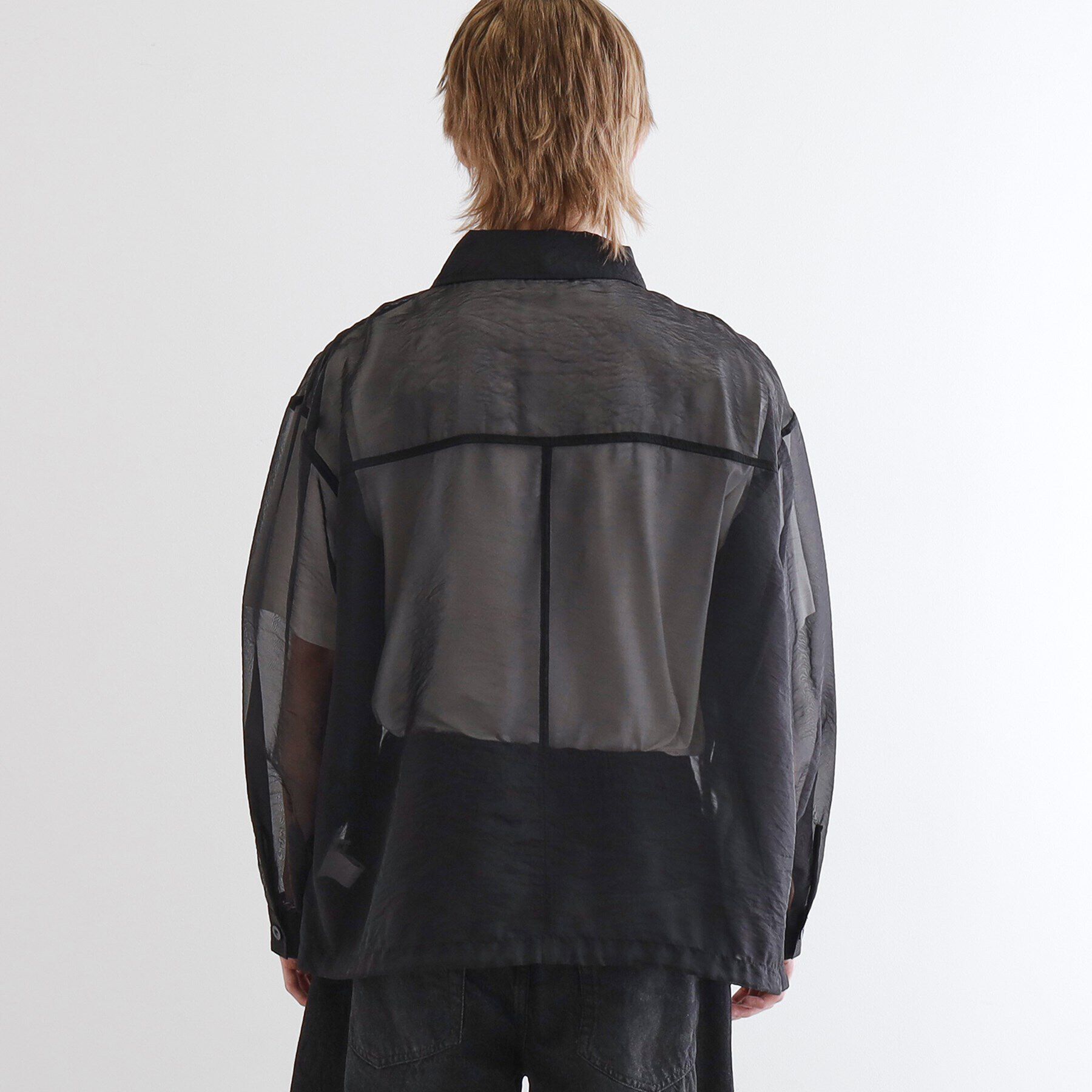 tk.TAKEO KIKUCHI「シアーシャツアウター」|シャツ・ブラウス|