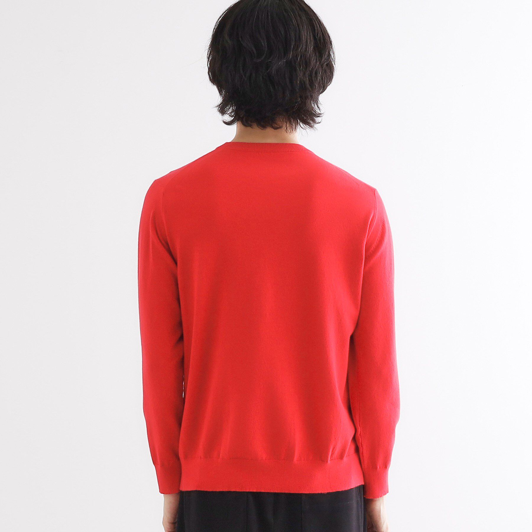 tk.TAKEO KIKUCHI「ハイゲージコンパクトニットクルー」|ニット・セーター|