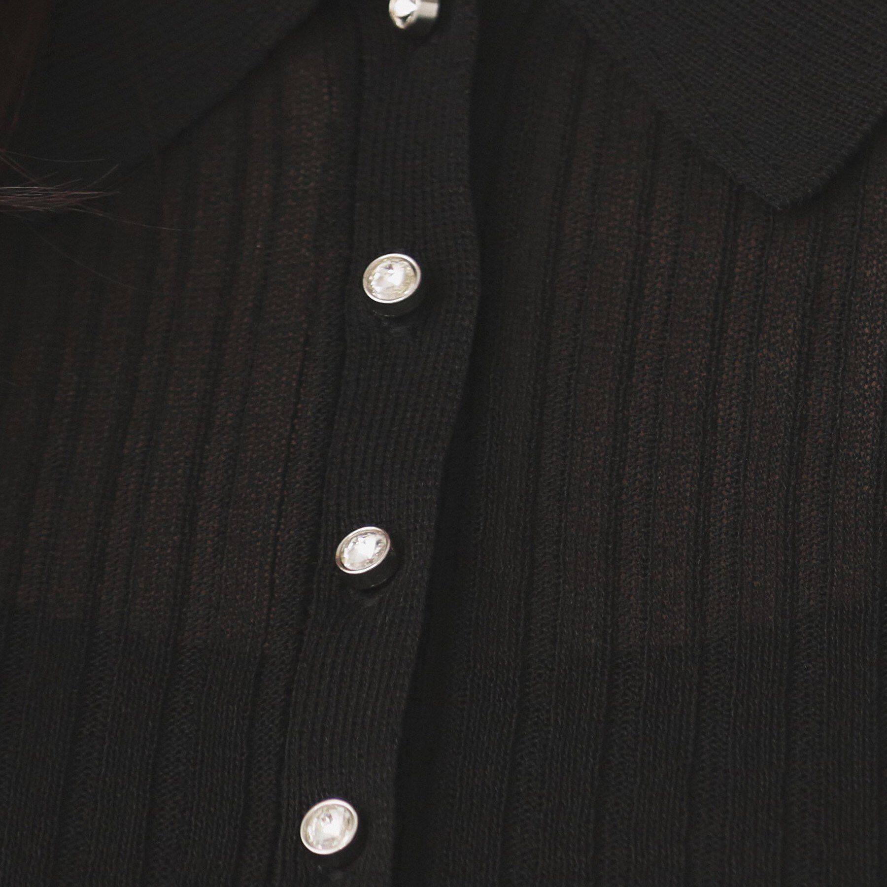 index「シアーリブ衿付きニット【洗濯機洗い可/抗ピル】」|ニット・セーター|