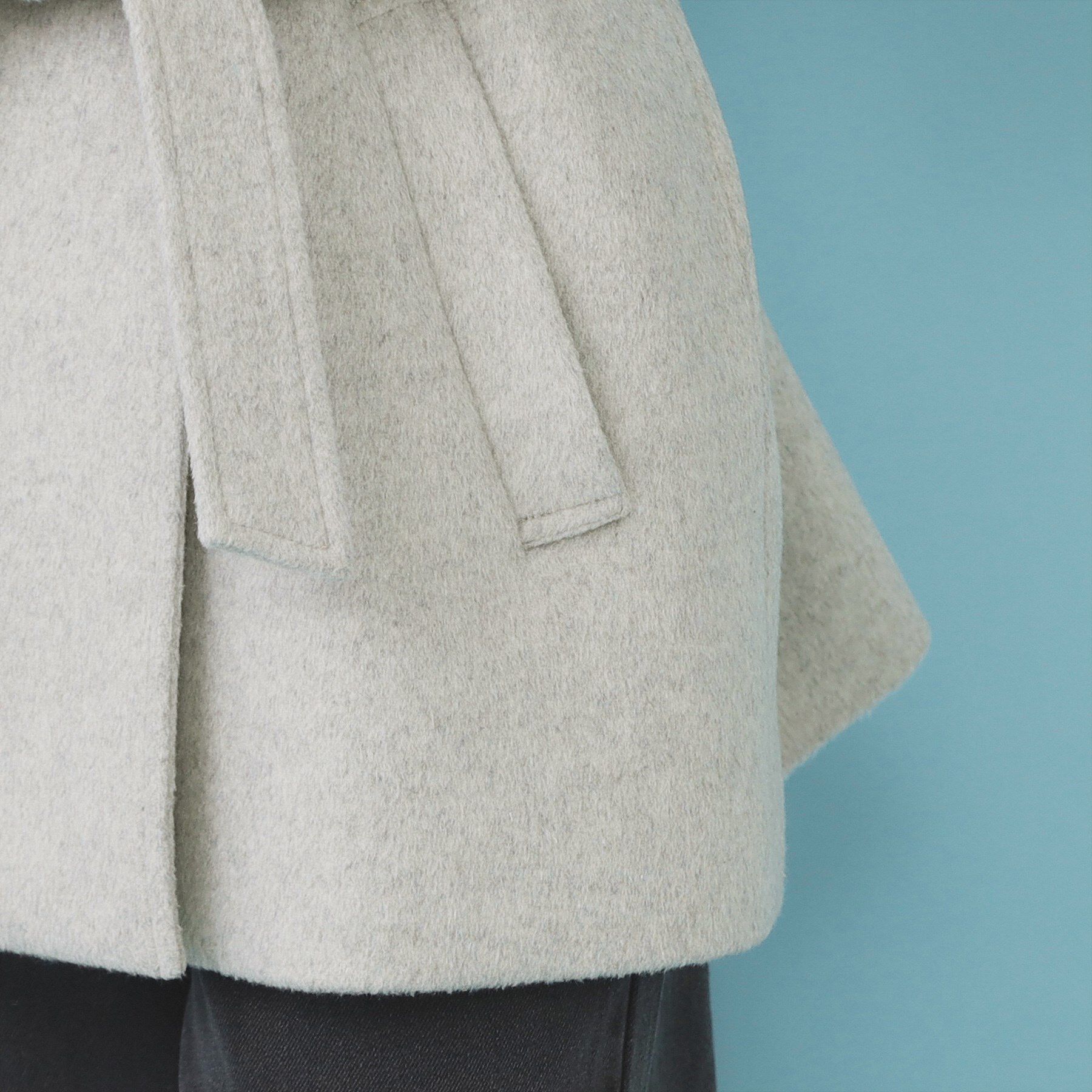 index「ベルト付ビッグカラーミドルコート」|チェスターコート|