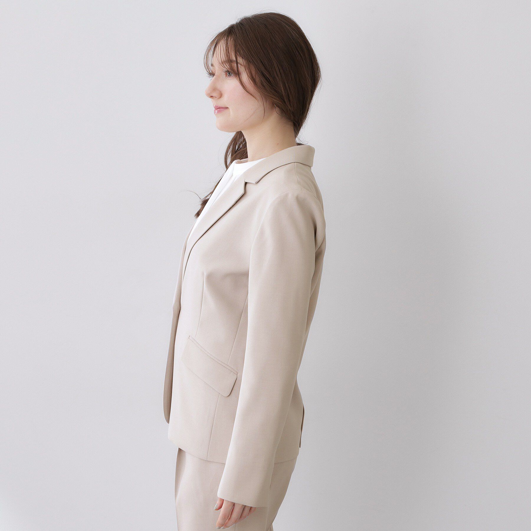 index「ストレッチテーラードジャケット/セットアップ対応【洗濯機OK】」|テーラードジャケット|