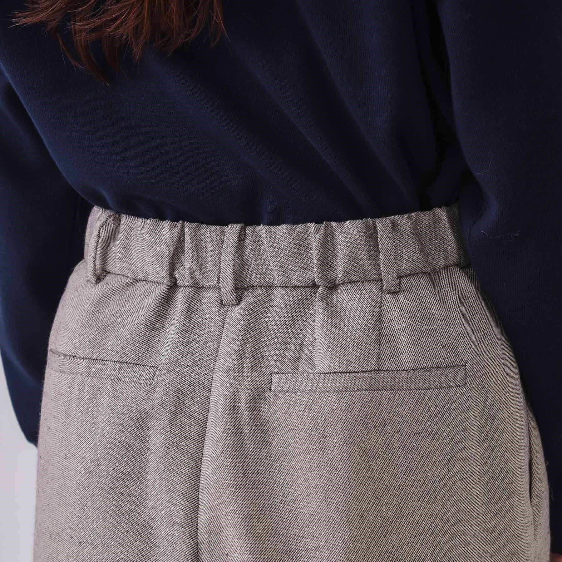 OPAQUE.CLIP「麻混ラメワイドパンツ【洗濯機洗い可】」|その他|