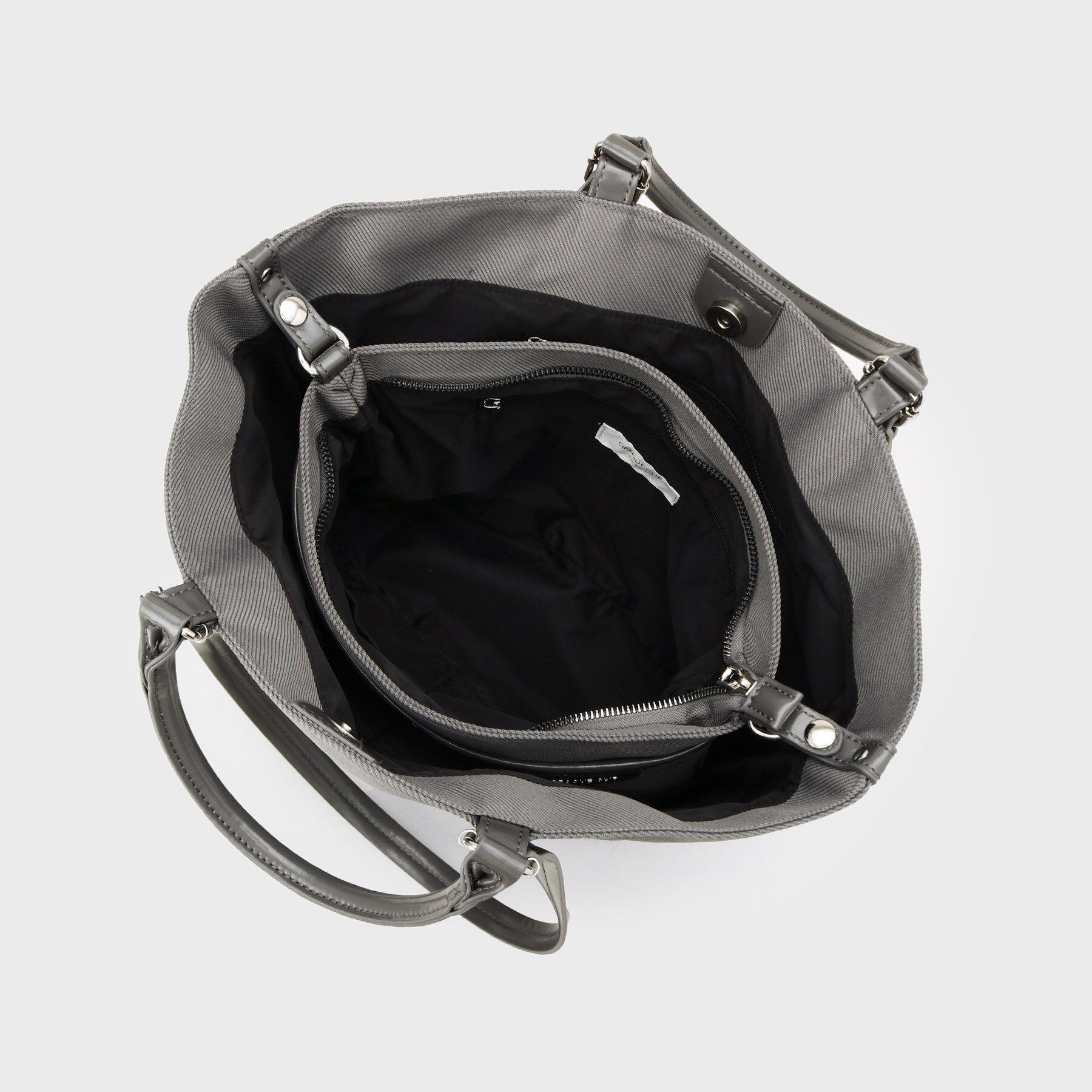 OPAQUE.CLIP「【マルチWAY】ミニショルダーとしても使える！バッグインポーチ付きトートバッグ」|トートバッグ|