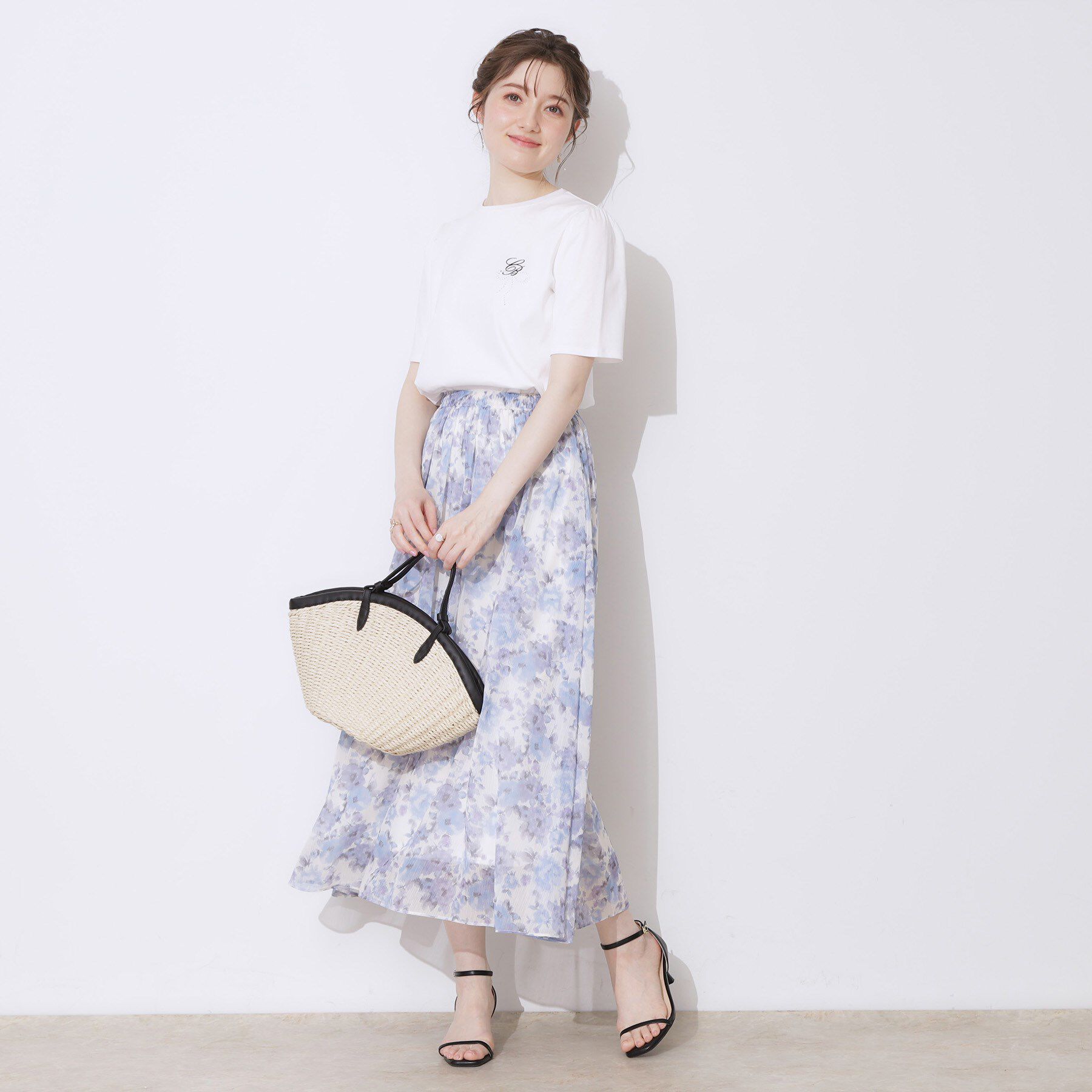 Couture broach「【接触冷感・UV・マシンウォッシャブル】60CBロゴT」|Tシャツ・カットソー|