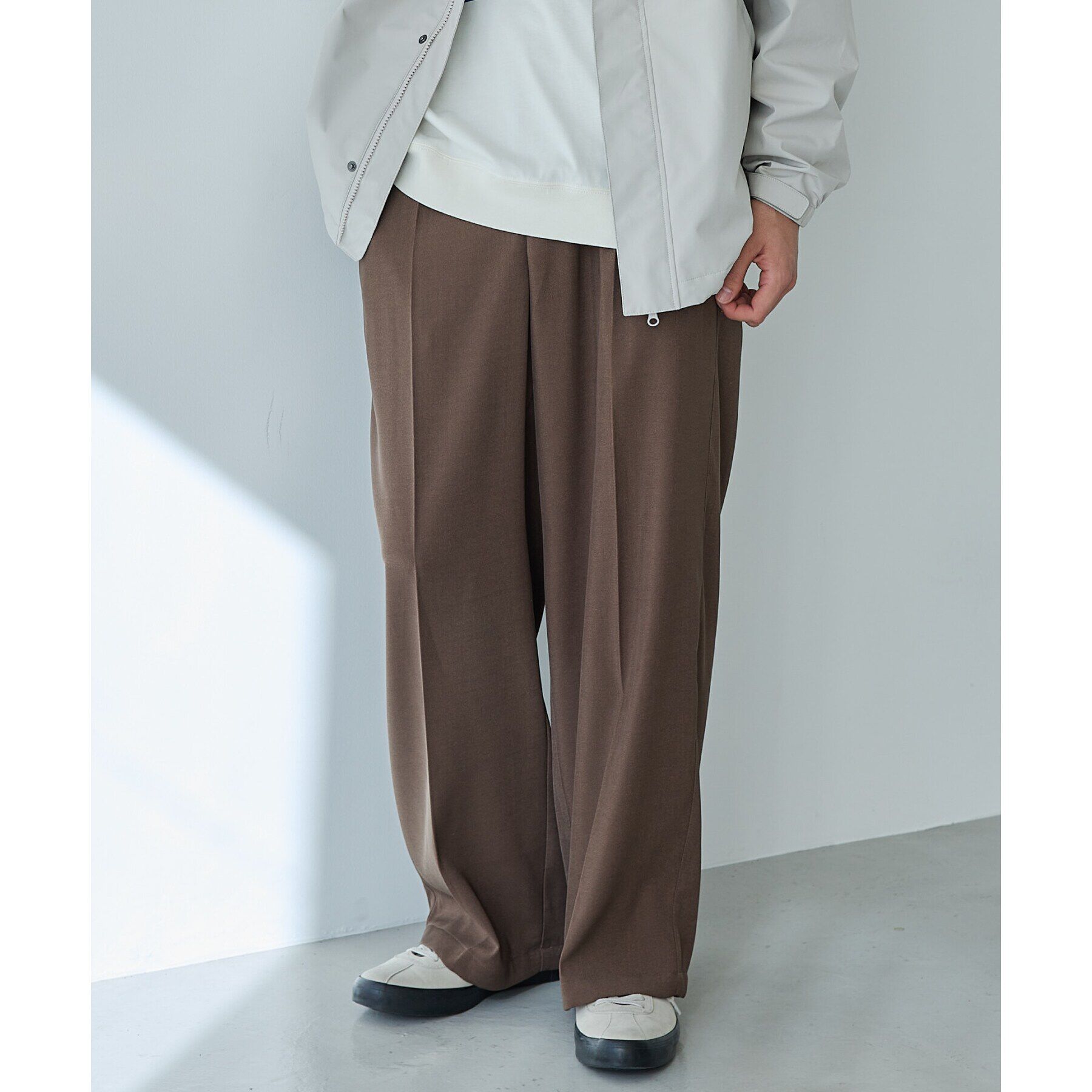 THE SHOP TK「ツイルワイドスラックス」|その他|