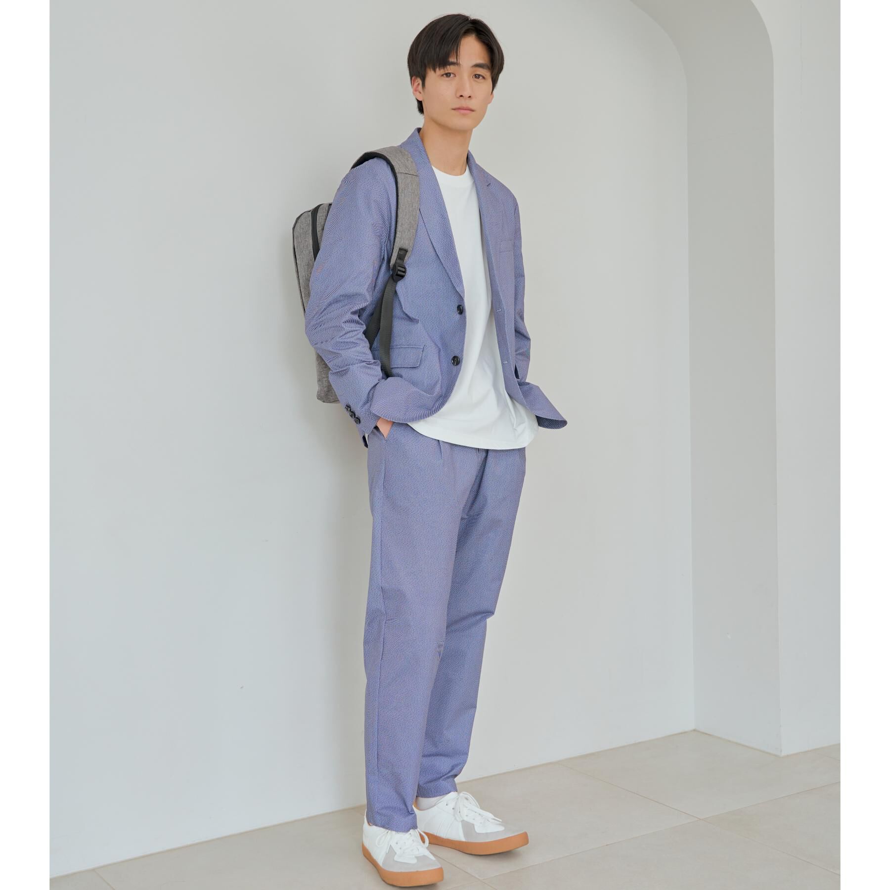 THE SHOP TK「スマートムーブメッシュイージーパンツ【セットアップ可/洗濯機OK】」|その他|