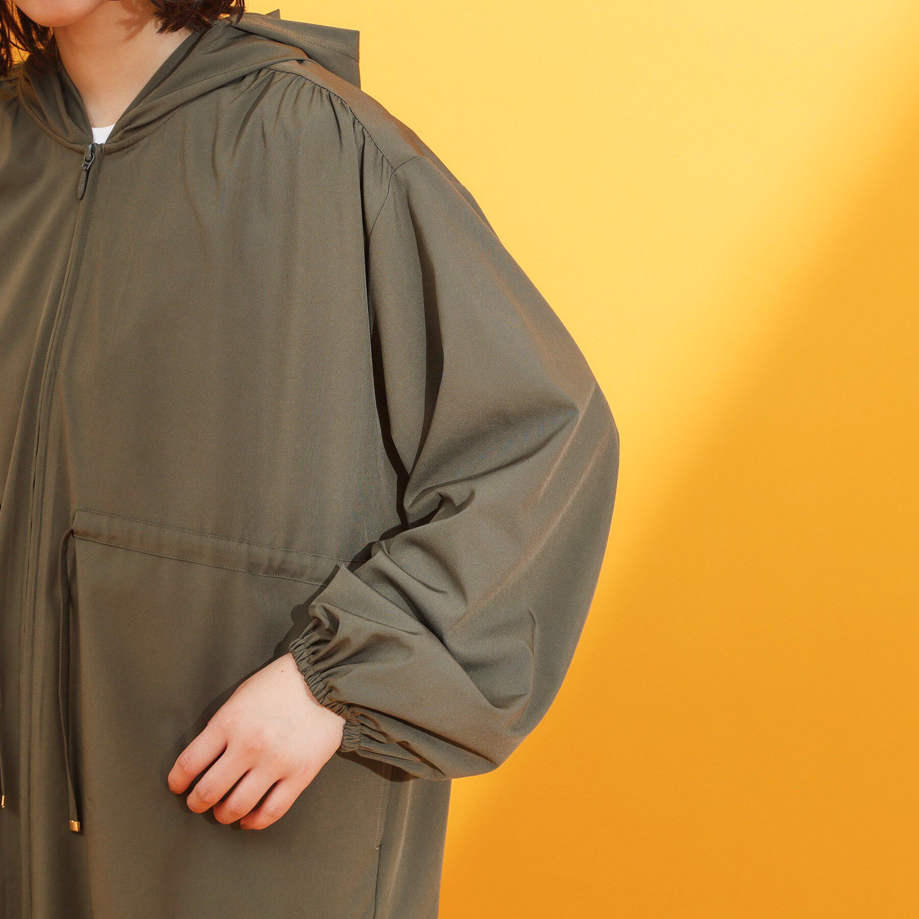 THE SHOP TK「【mizugiwa/ラッシュガード】フロントジップパーカ/セットアップ可/接触冷感/UVケア/洗濯機」|パーカー|