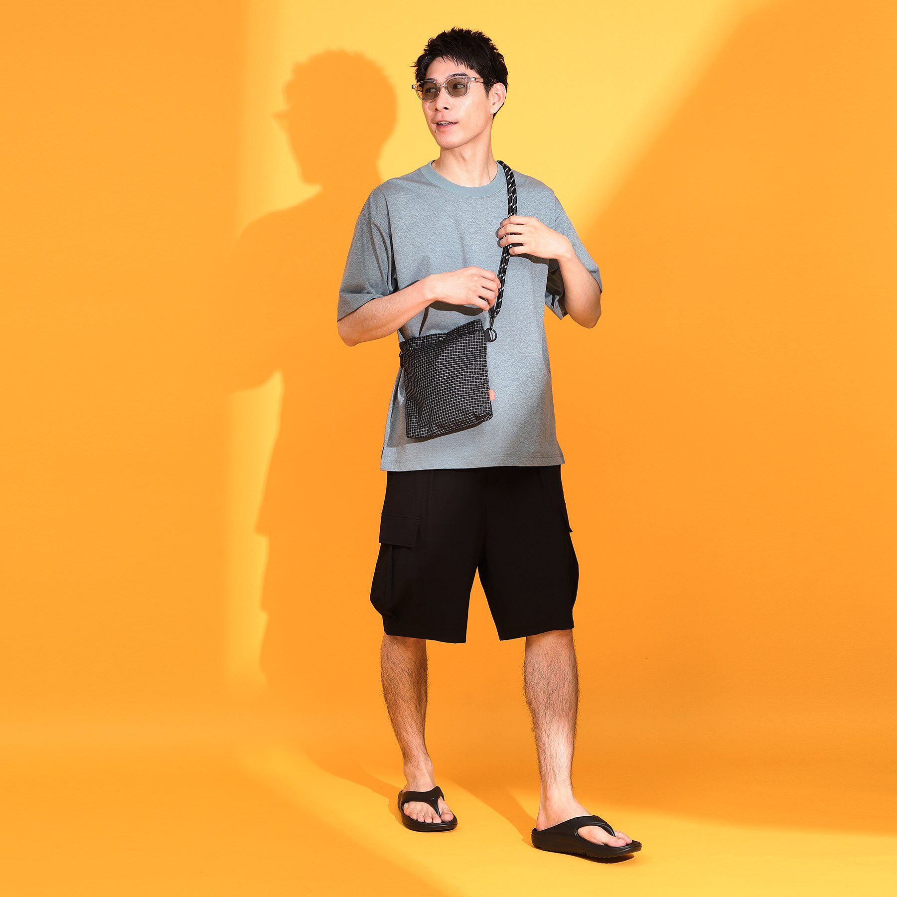 THE SHOP TK「mizugiwa水陸両用カーゴショートパンツ 【接触冷感/UVカット/吸水速乾/洗濯機OK】」|その他|