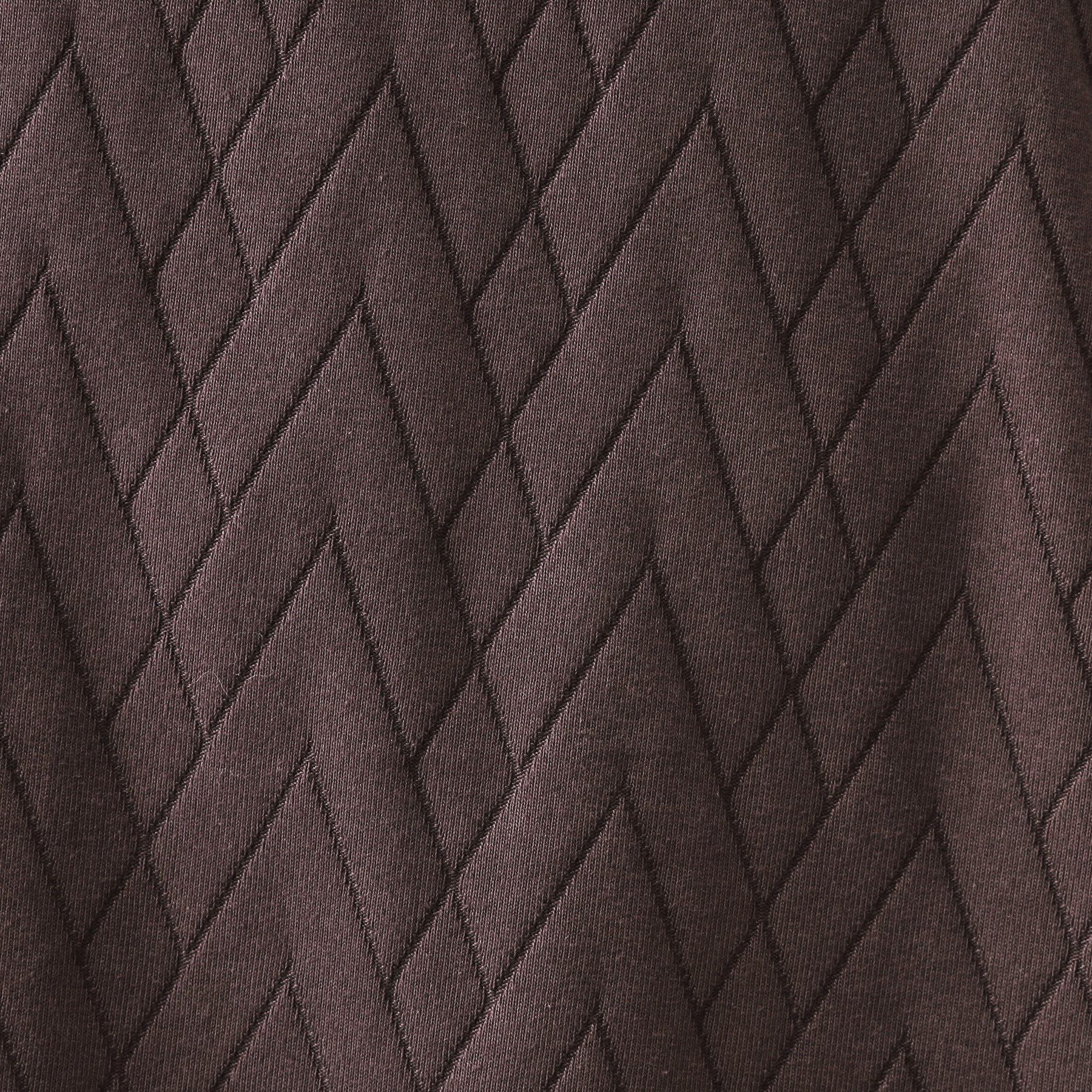 THE SHOP TK「リンクスジオメトリック長袖Tシャツ【サスティナブル素材使用/洗濯機OK】」|Tシャツ・カットソー|