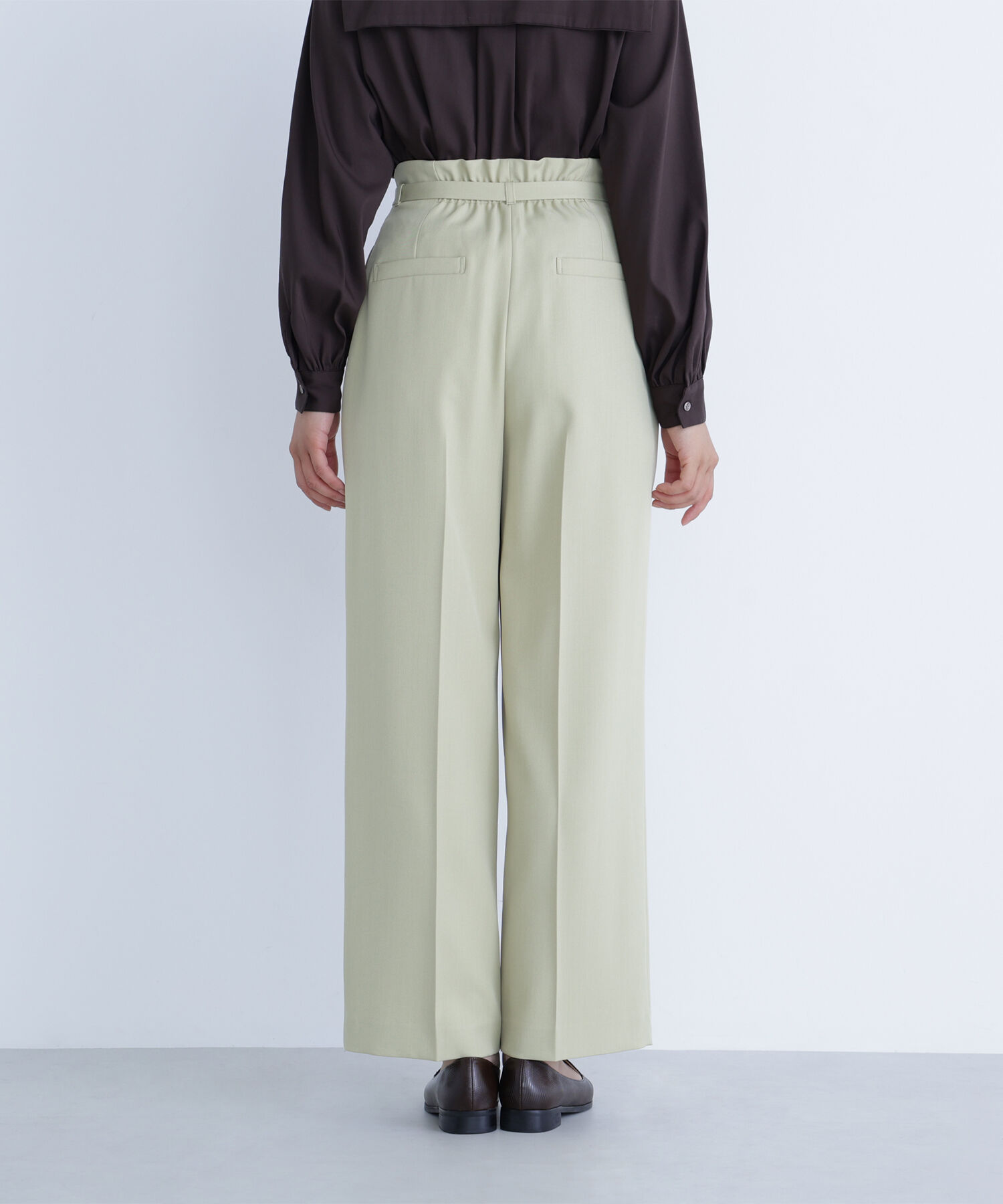  「くびれ仕込みベルテッドパンツ」|その他|