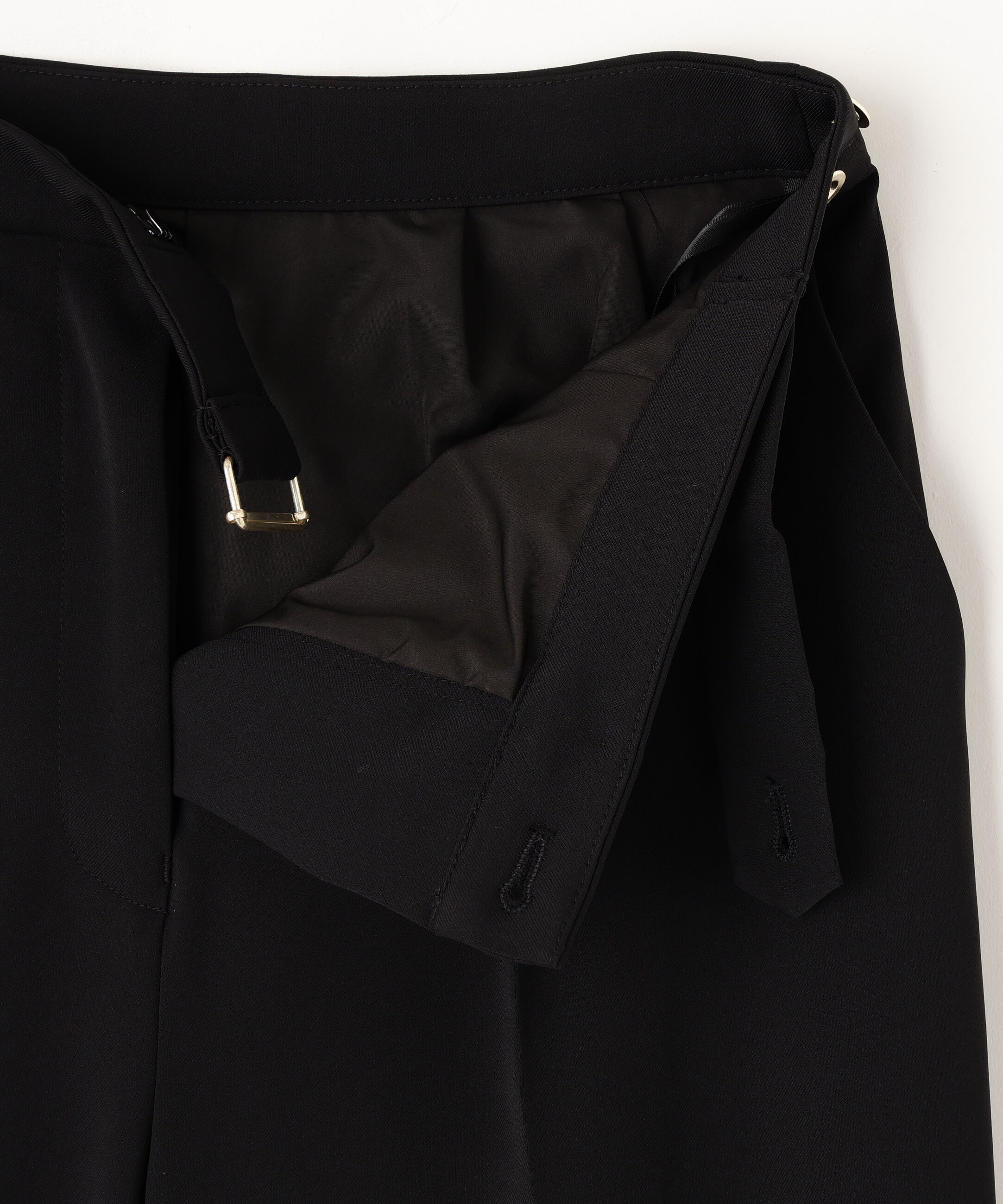  「メタルディティールタックワイドパンツ」|その他|