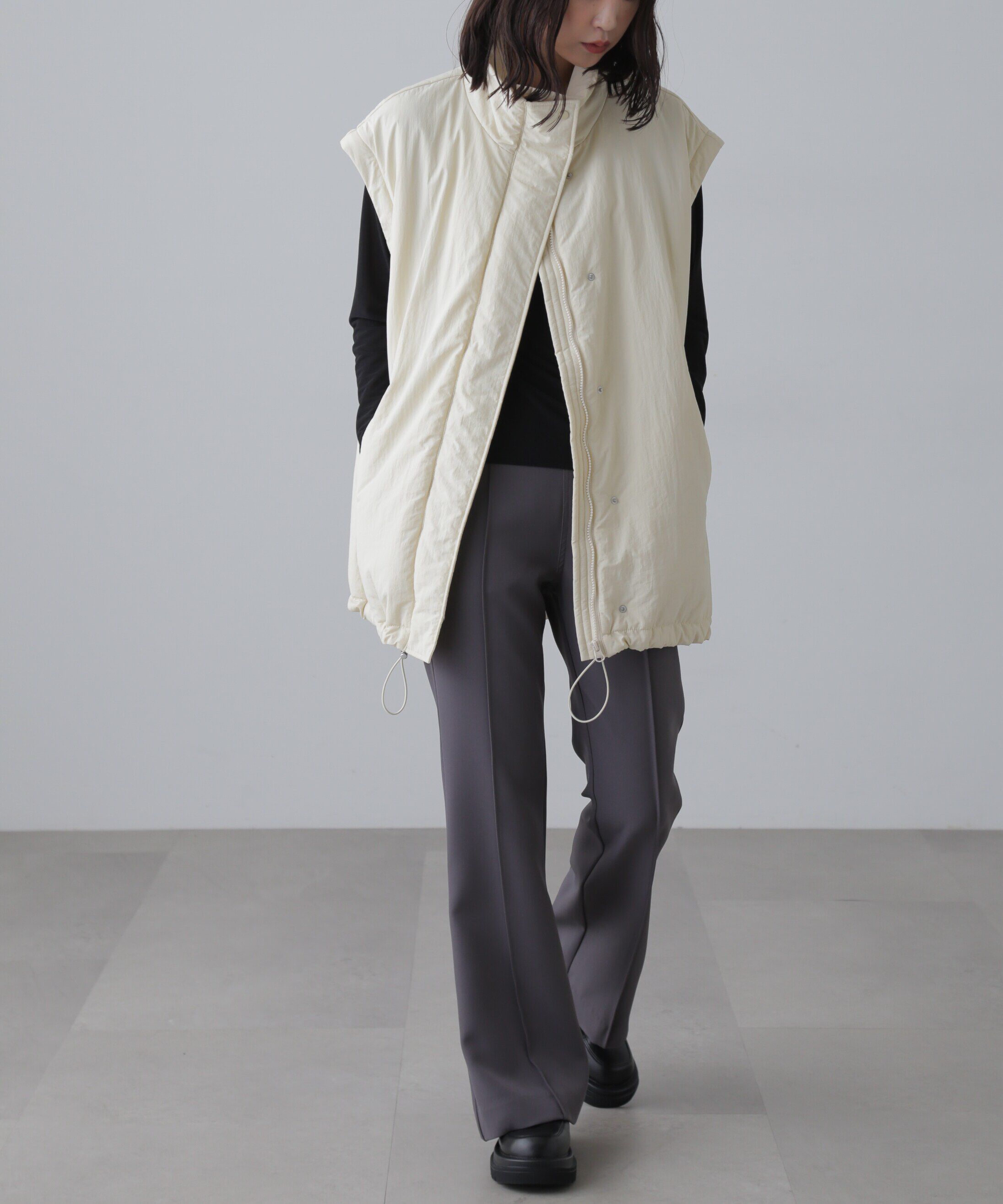  「シアークルーネックカットソー」|Tシャツ・カットソー|