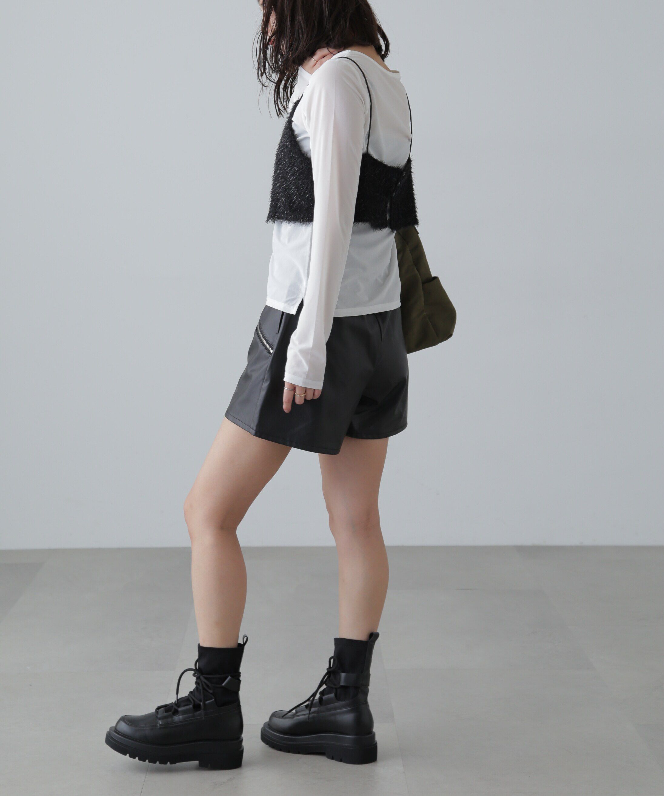  「ラメキャミソールビスチェ」|シャツ・ブラウス|