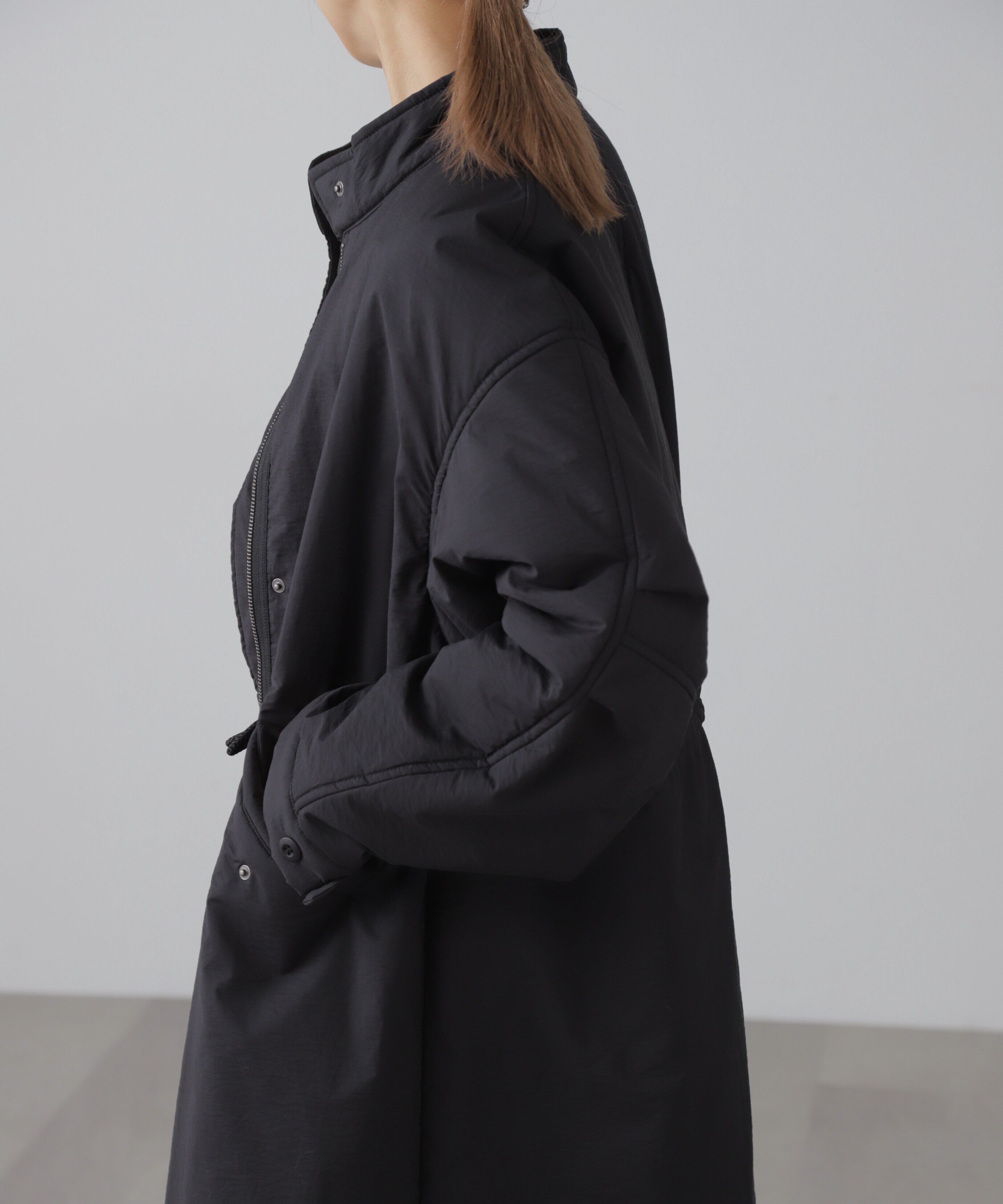  「中綿ロングミリタリーコート」|その他|