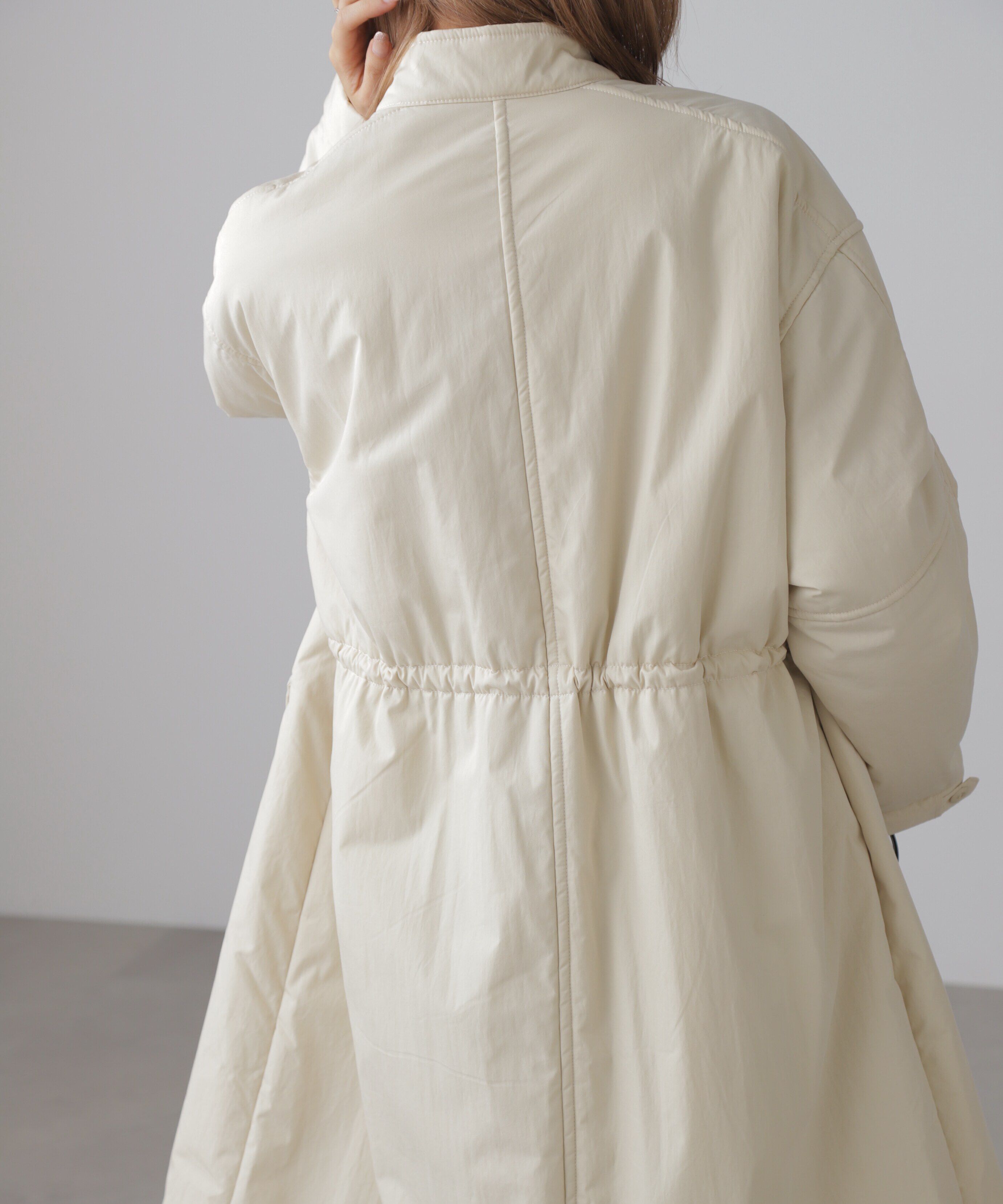  「中綿ロングミリタリーコート」|その他|