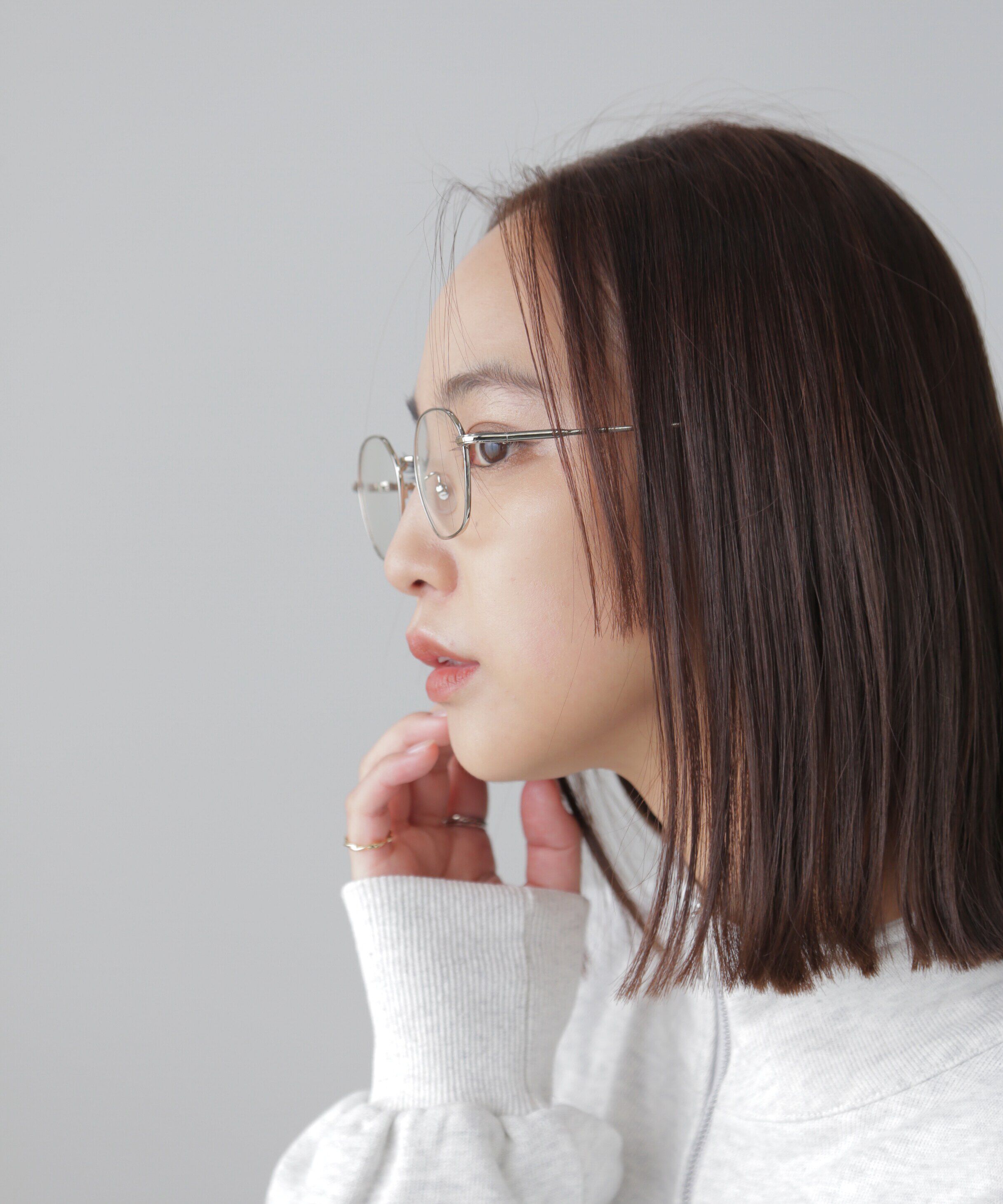  「細フレームサングラス」|ハンカチ|