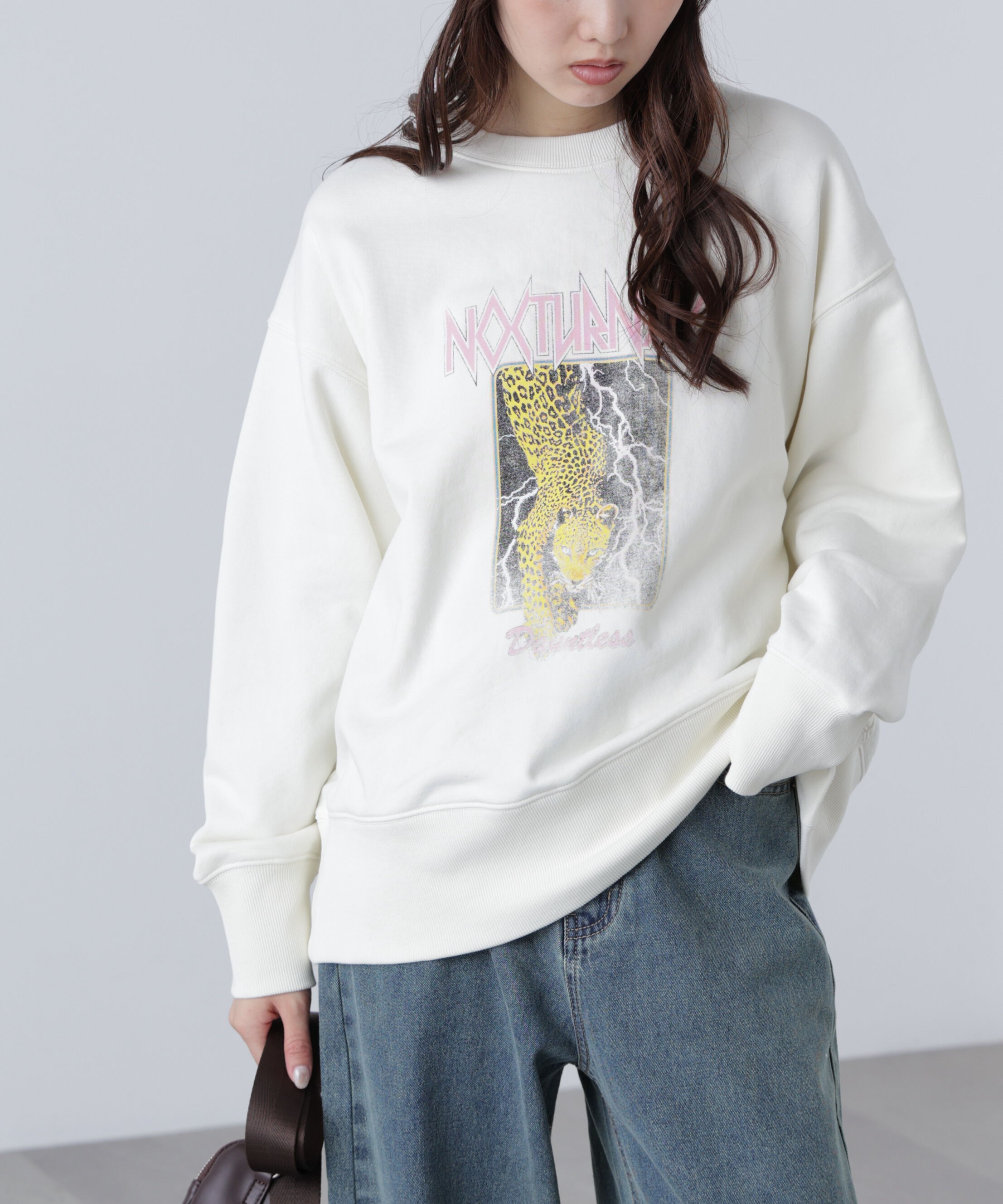  「ロックプリントスウェット」|Tシャツ・カットソー|オフ