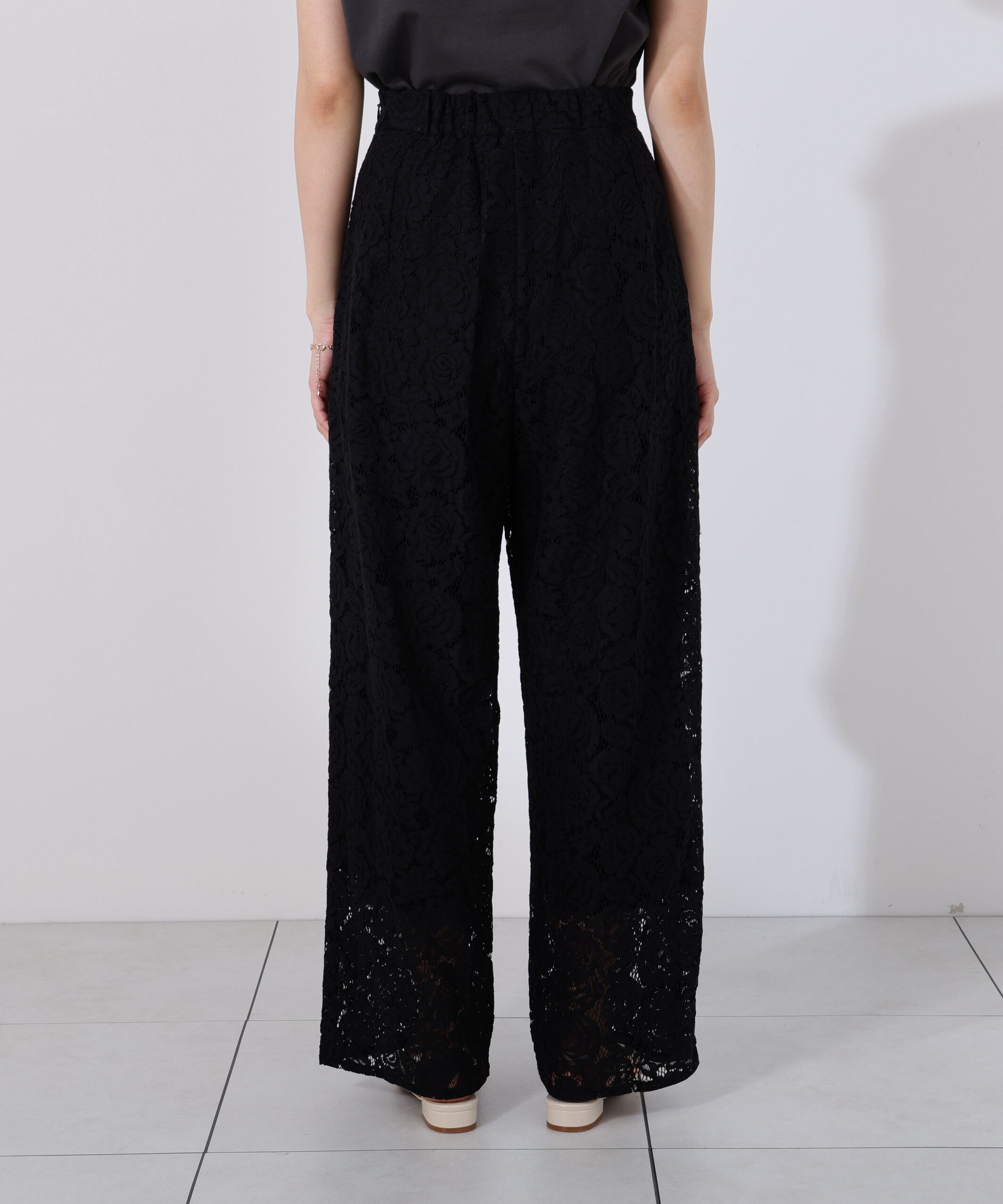 PROPORTION BODY DRESSING「《EDIT COLOGNE》レースワイドパンツ」|その他|