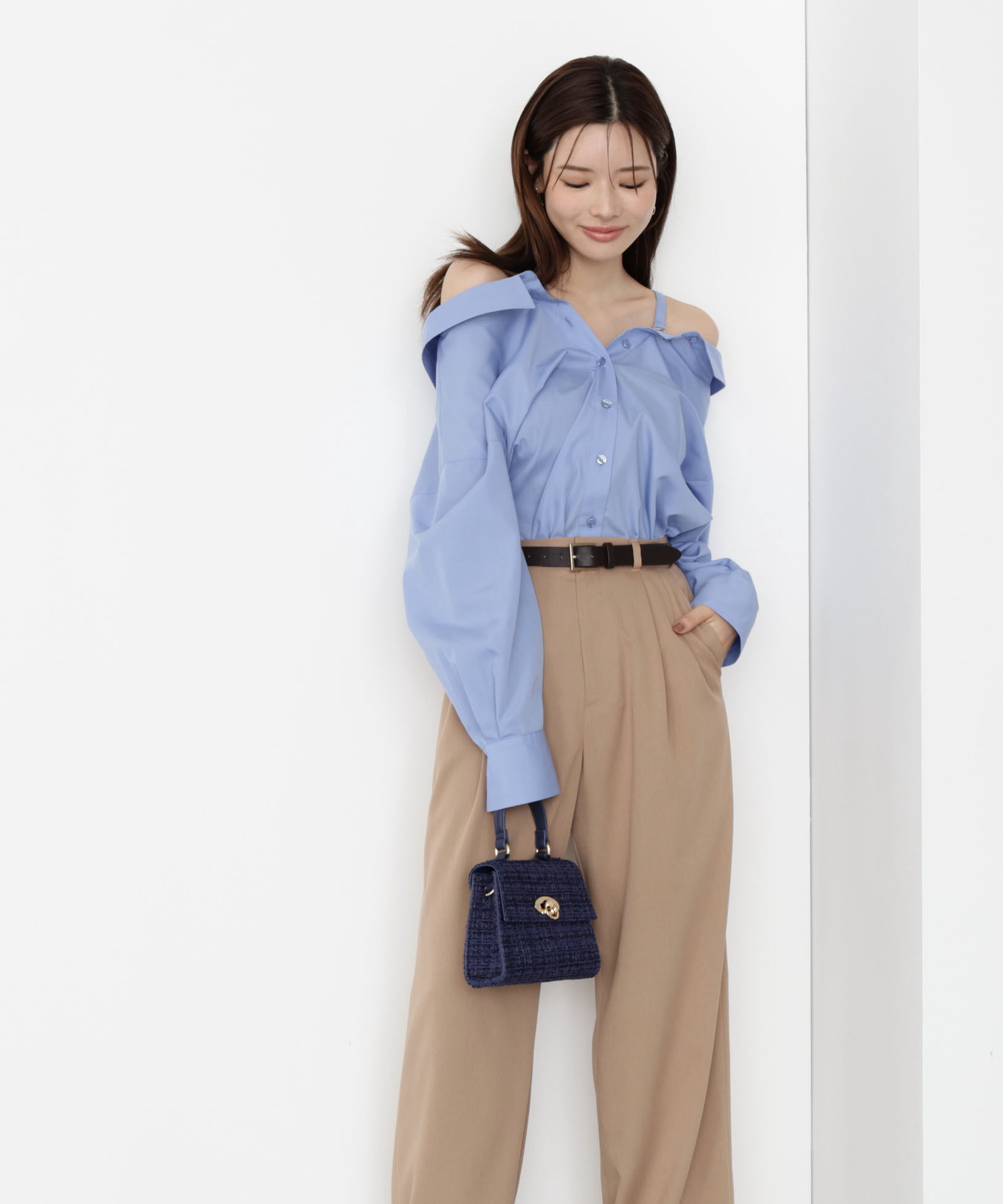 PROPORTION BODY DRESSING「2wayシャツ 25AW」|シャツ・ブラウス|