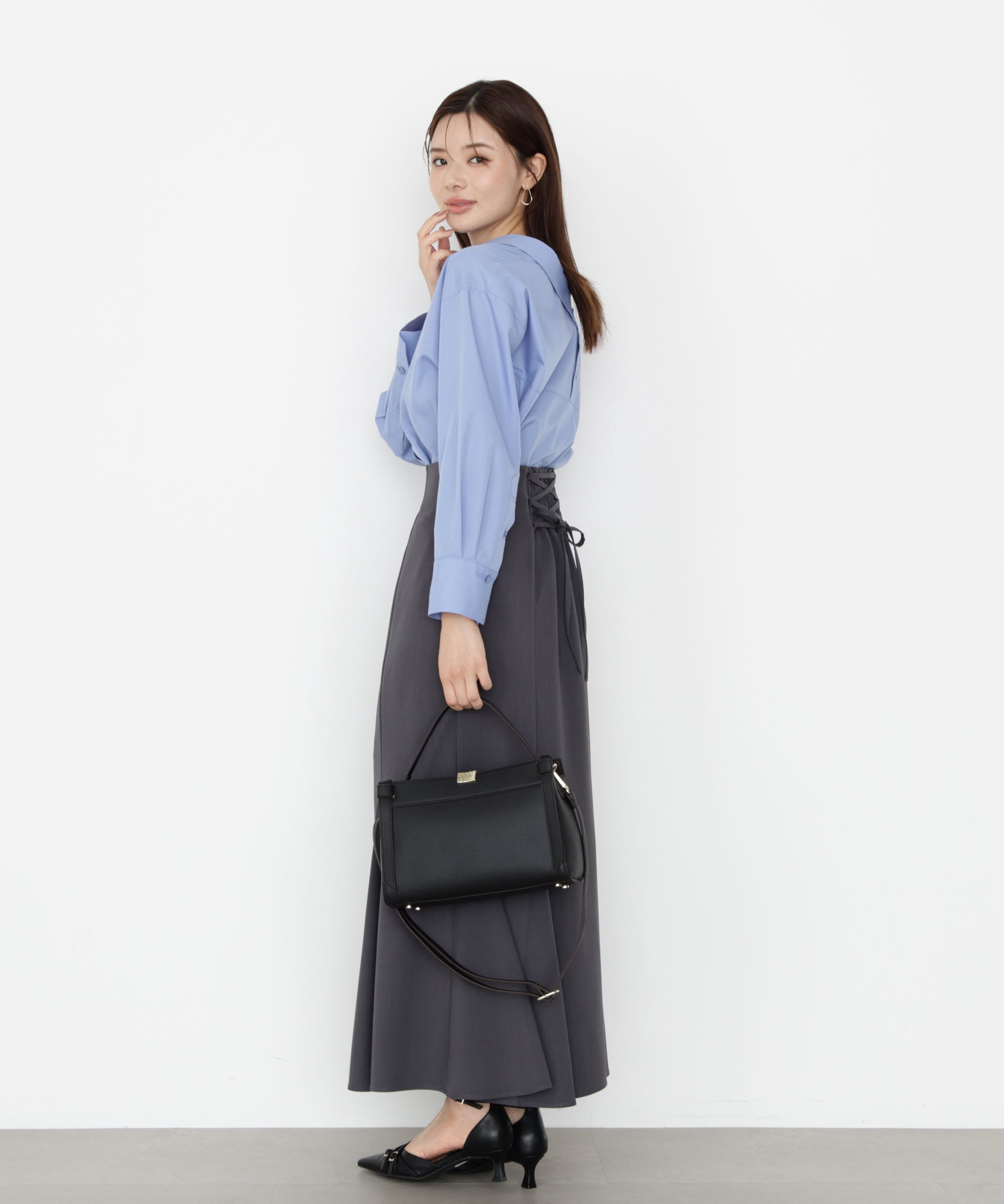 PROPORTION BODY DRESSING「2wayシャツ 25AW」|シャツ・ブラウス|