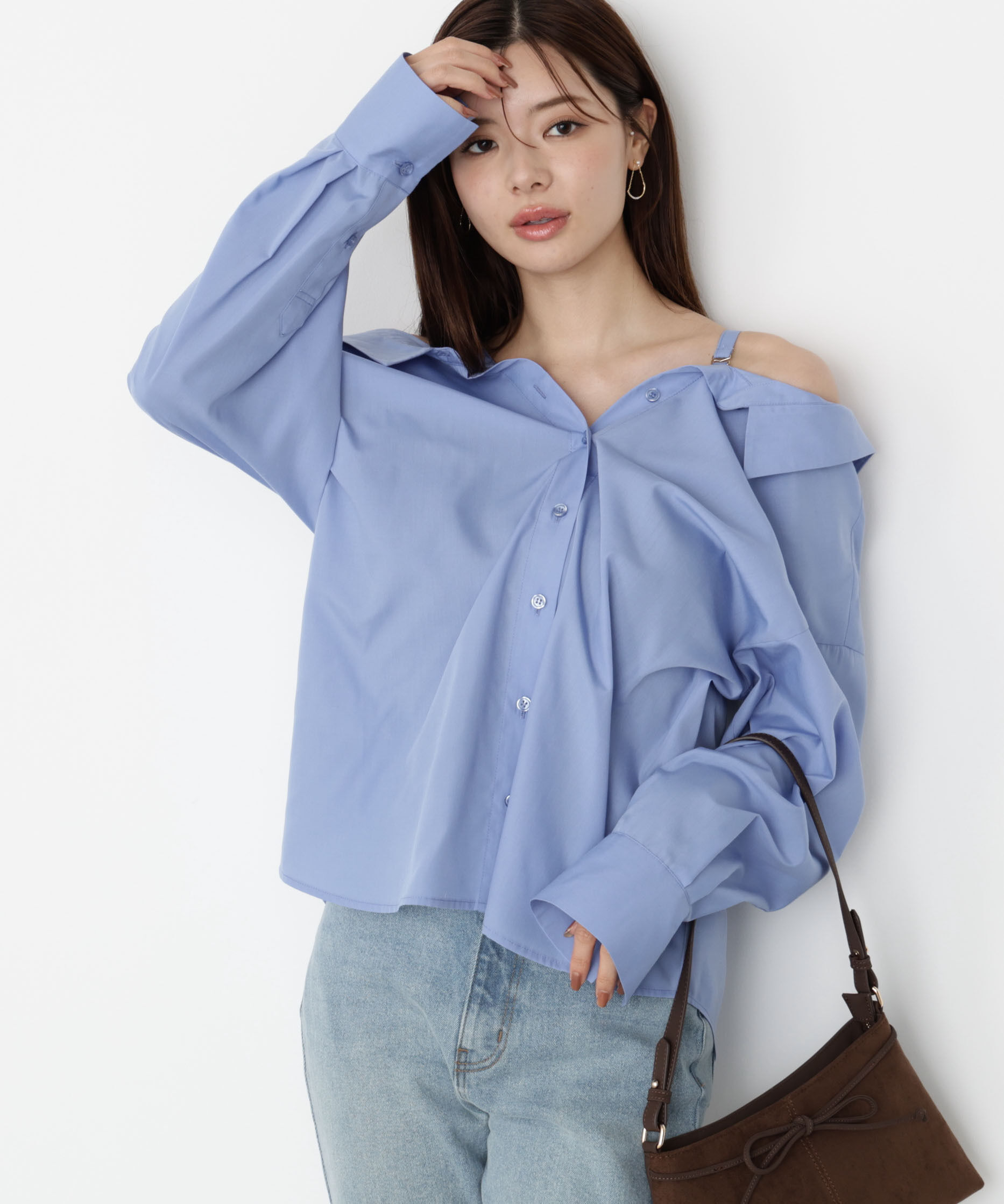 PROPORTION BODY DRESSING「2wayシャツ 25AW」|シャツ・ブラウス|