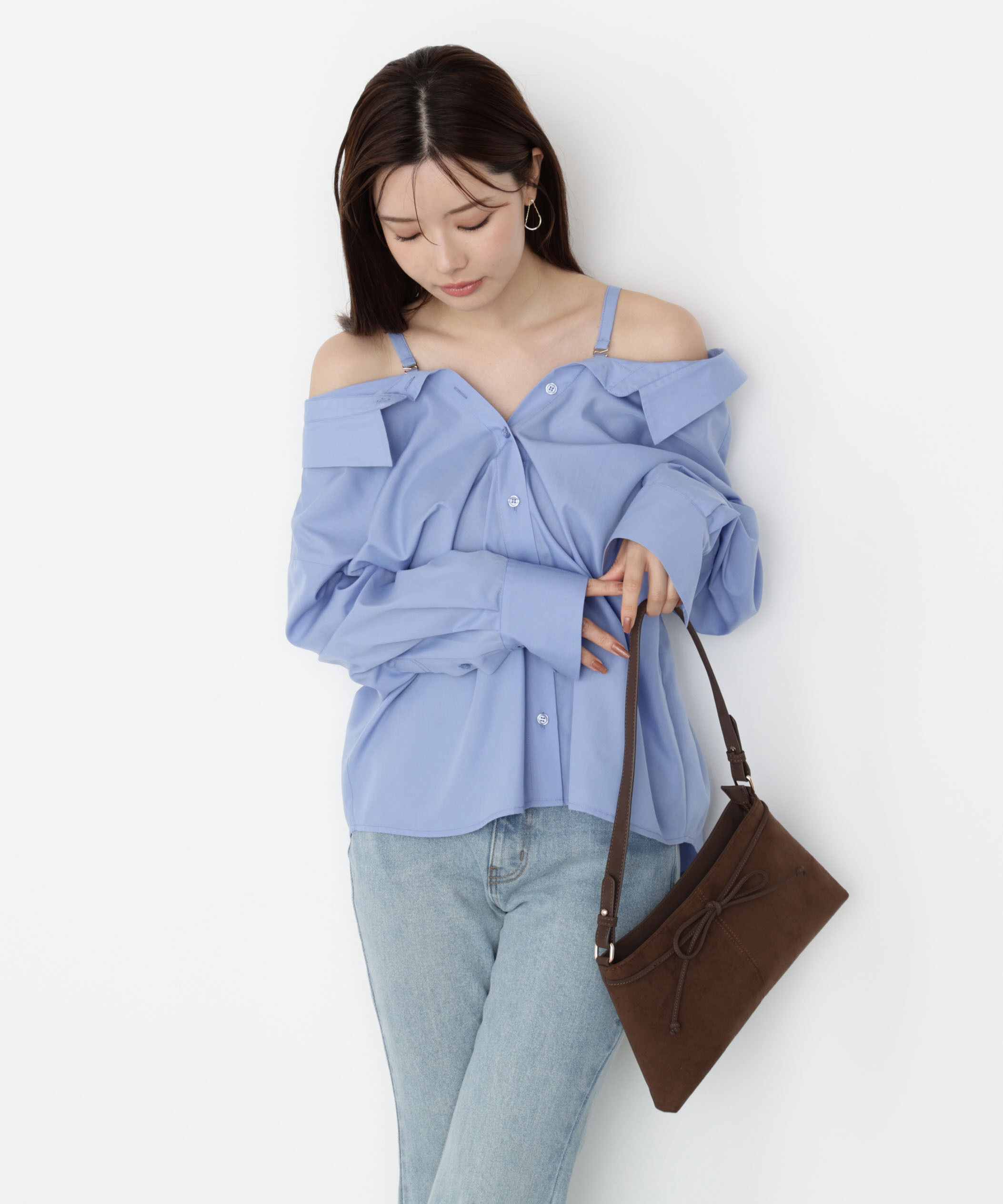 PROPORTION BODY DRESSING「2wayシャツ 25AW」|シャツ・ブラウス|