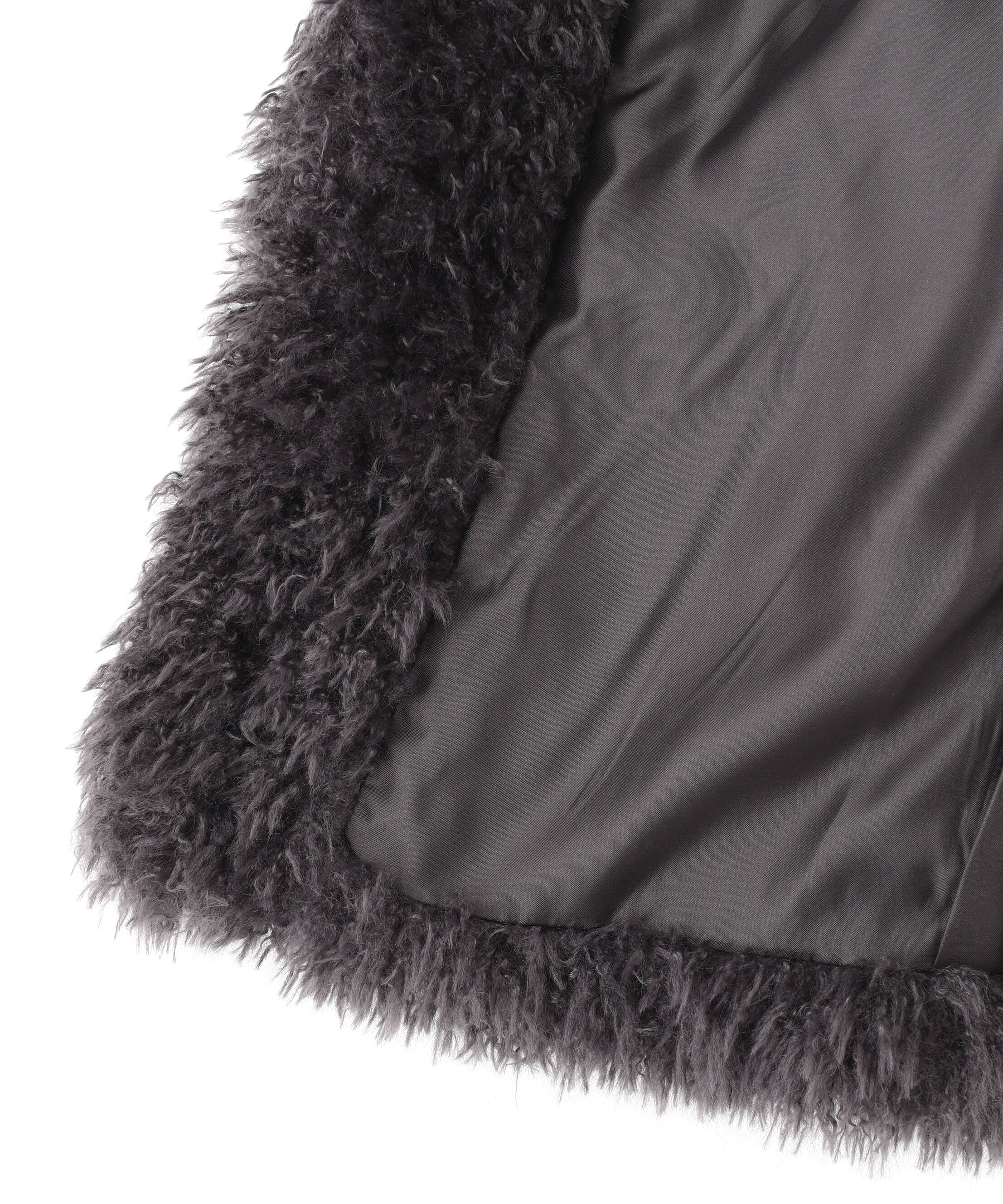 PROPORTION BODY DRESSING「フェイクファージレ 25AW」|ブルゾン・スタジャン|