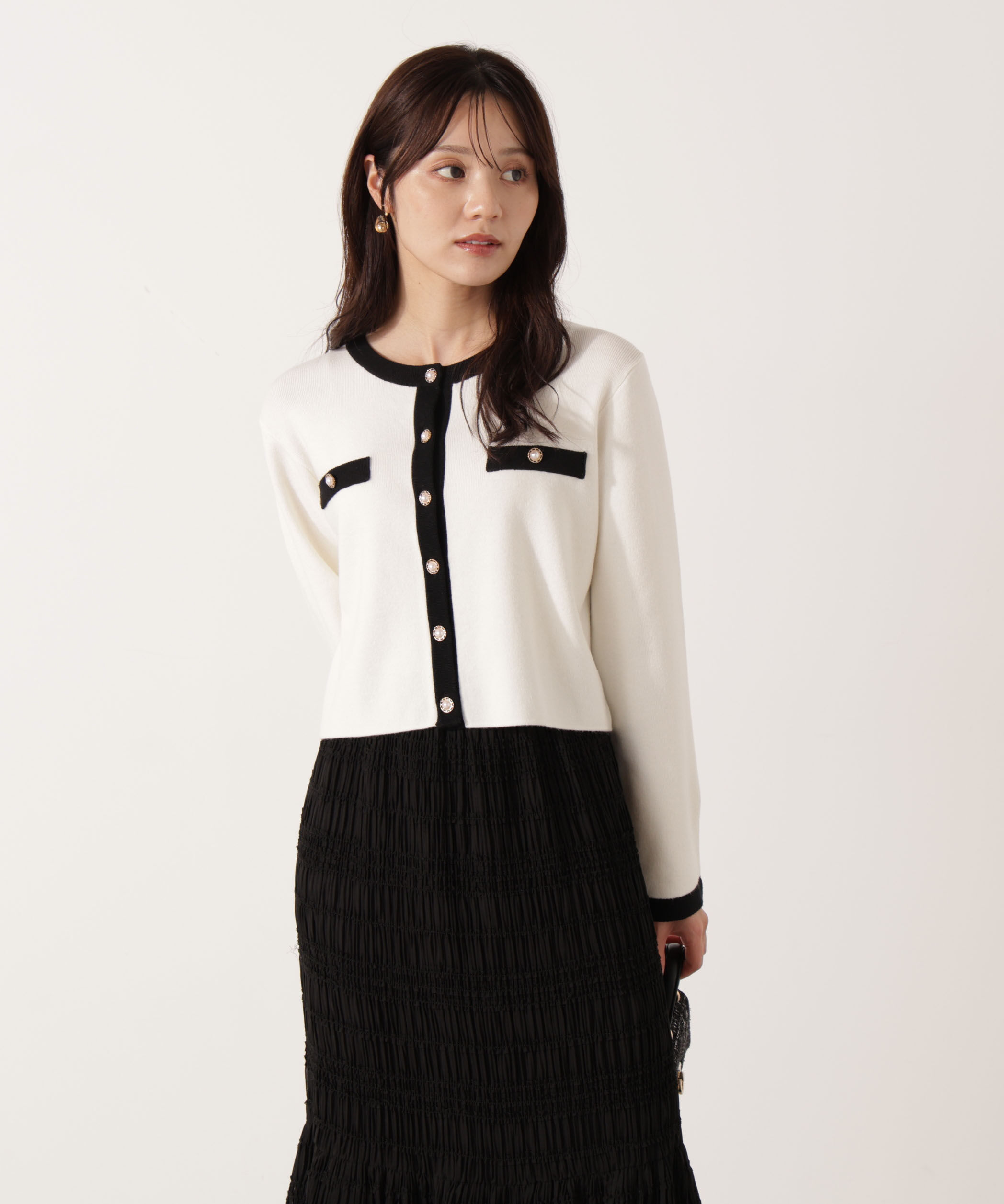 PROPORTION BODY DRESSING「ニットジャケット 25AW」|ニット・セーター|